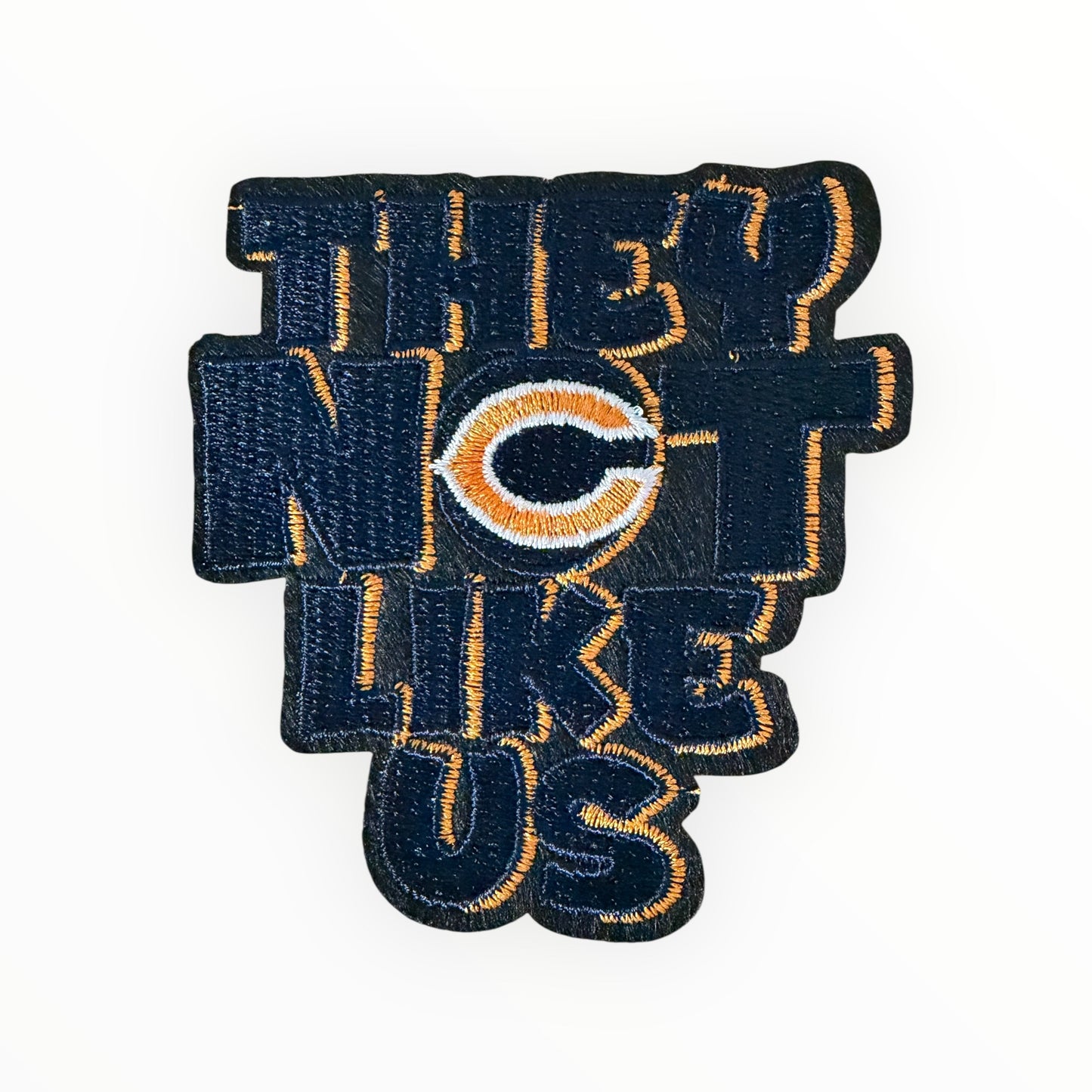 They Not Like Us Chicago BEARS Patch-2