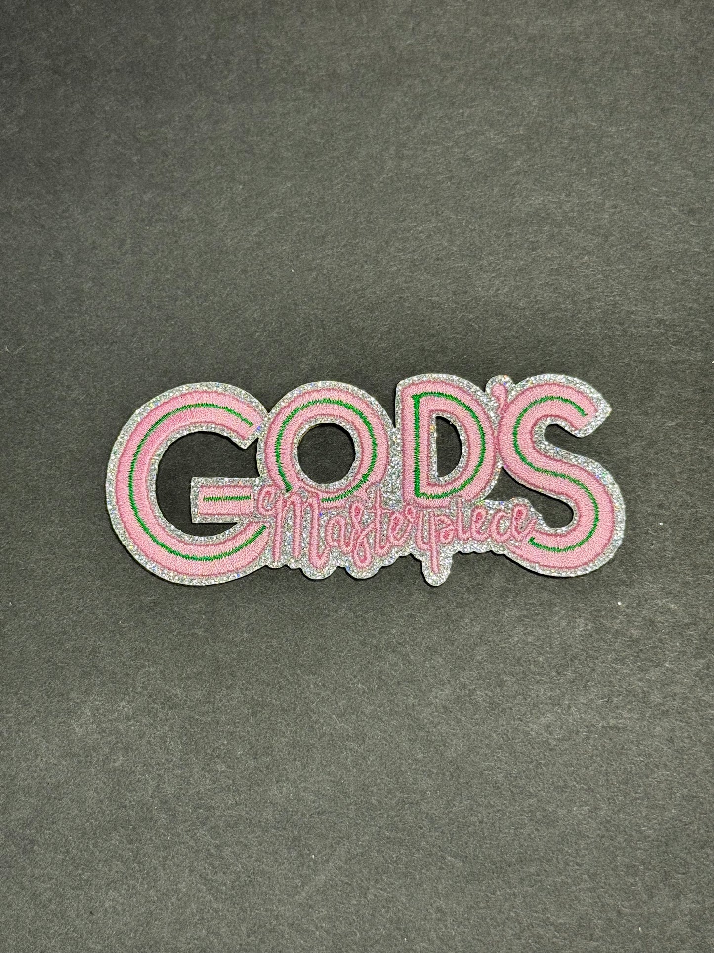 God's Masterrpiece Pink/green