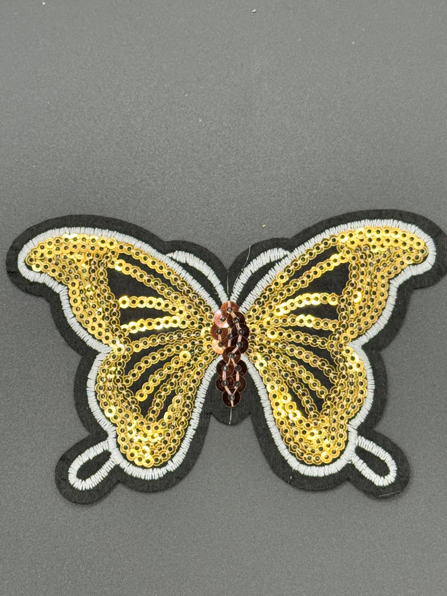 Sequin Butterfly Patch β Gold