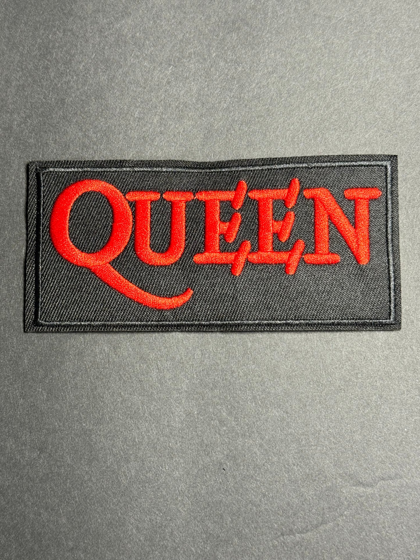 QUEEN Patch (Red on Black)