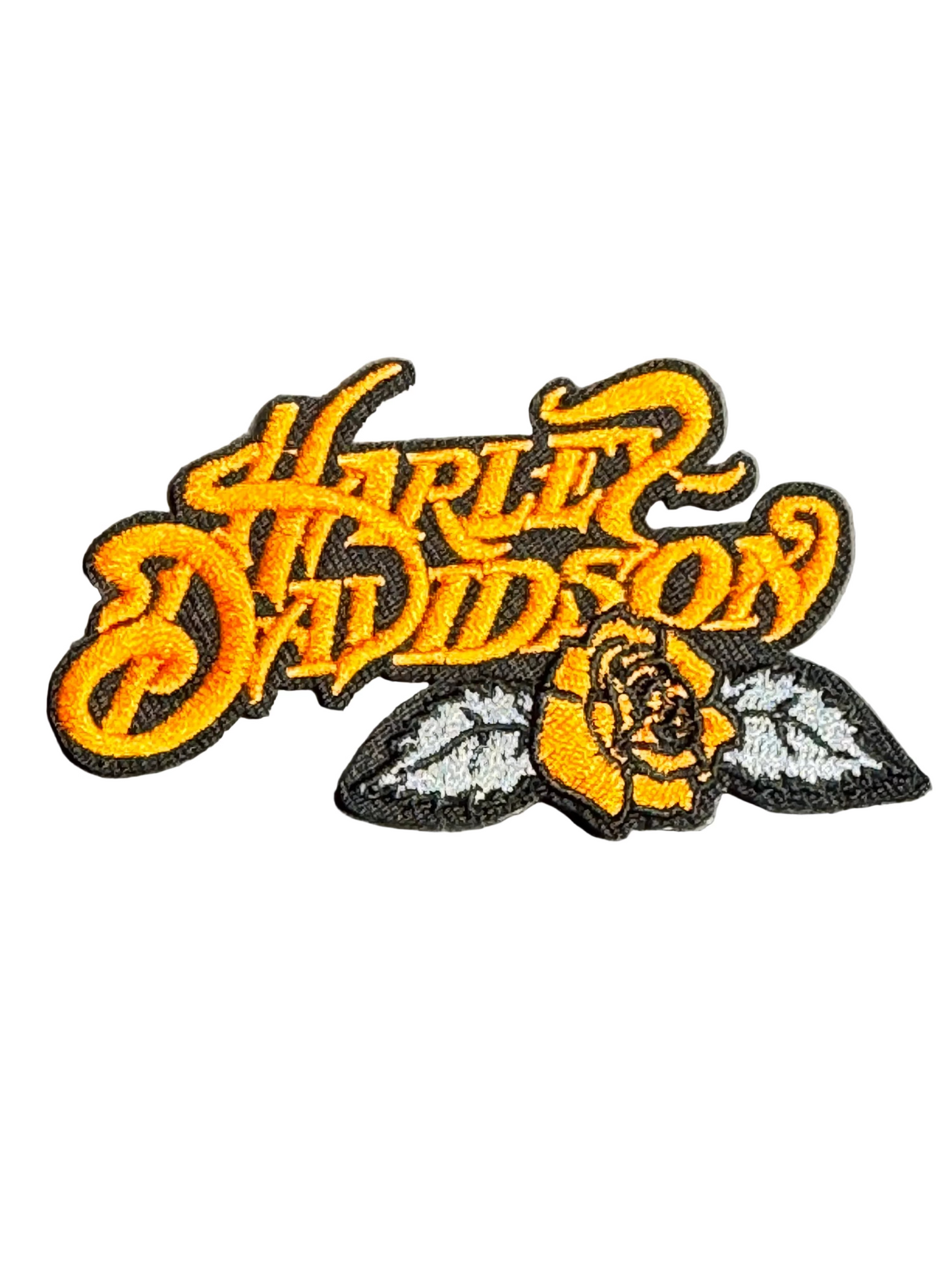 Harley Davidson Rose Patch