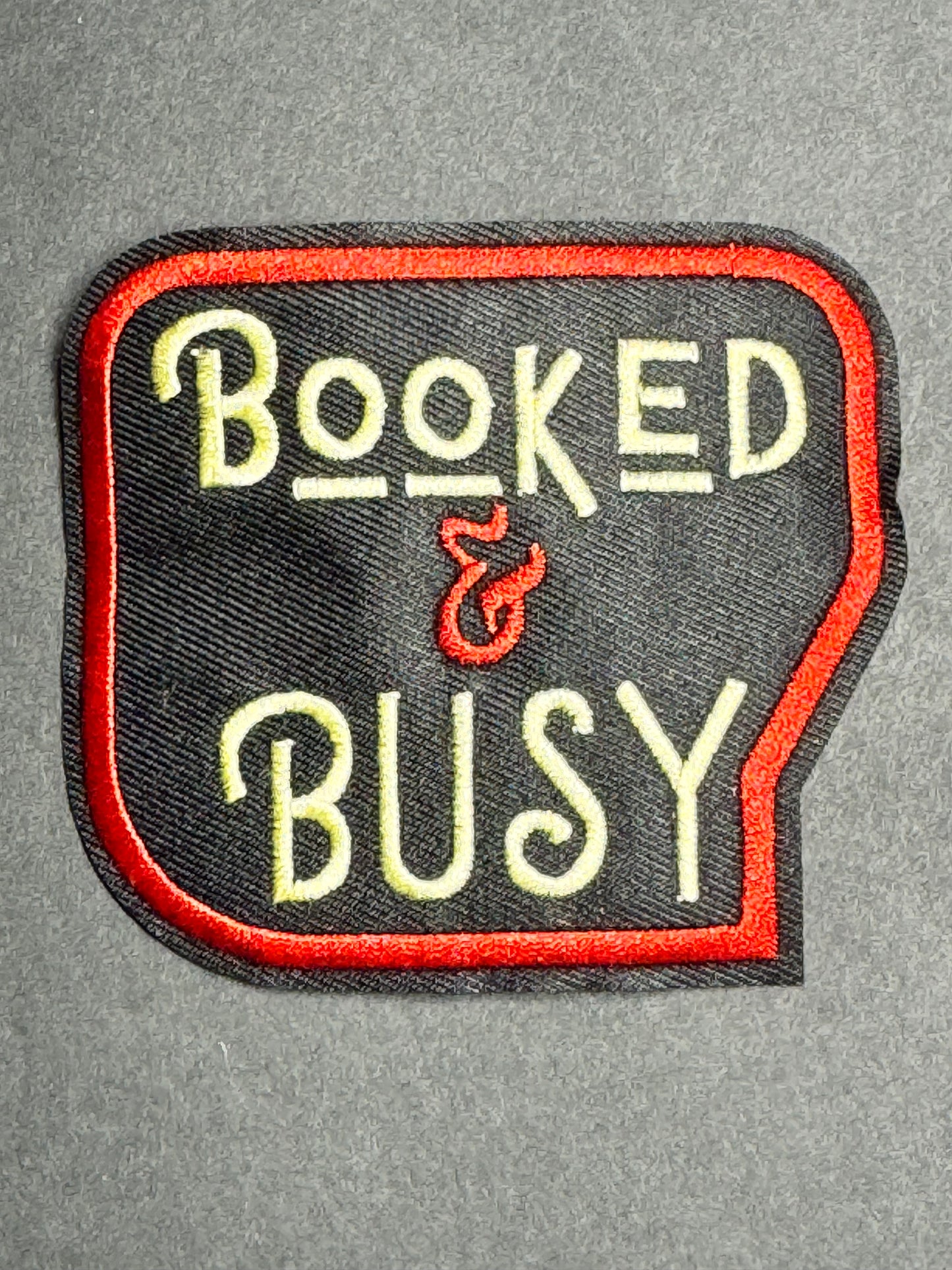 Booked & Busy Patch