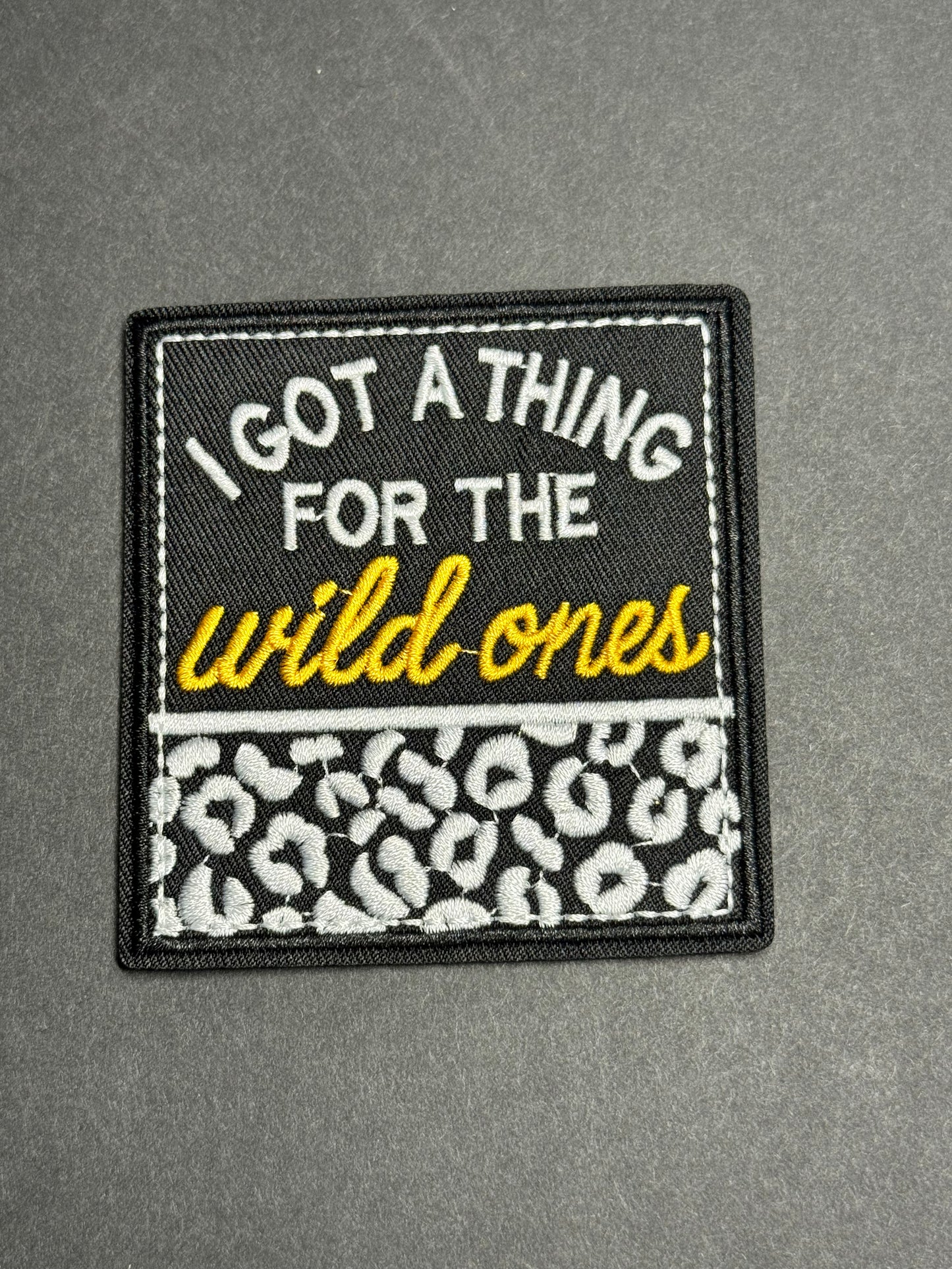 Wild Ones Leopard Patch