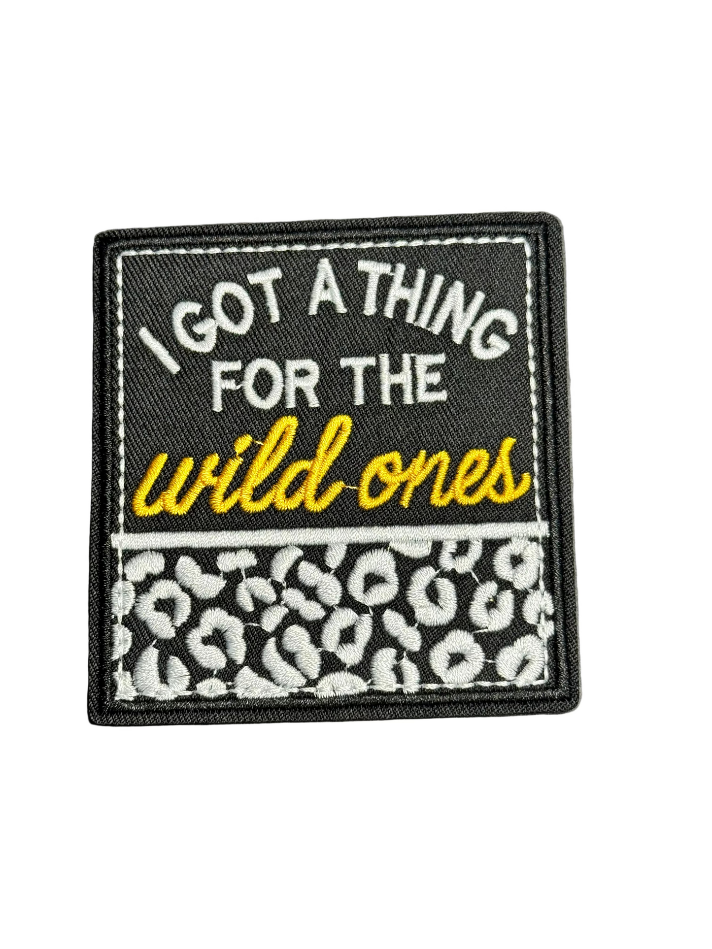 Wild Ones Leopard Patch