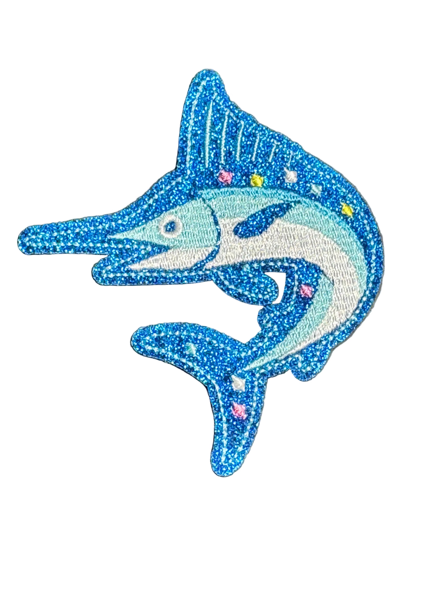 Glitter Sailfish Patch