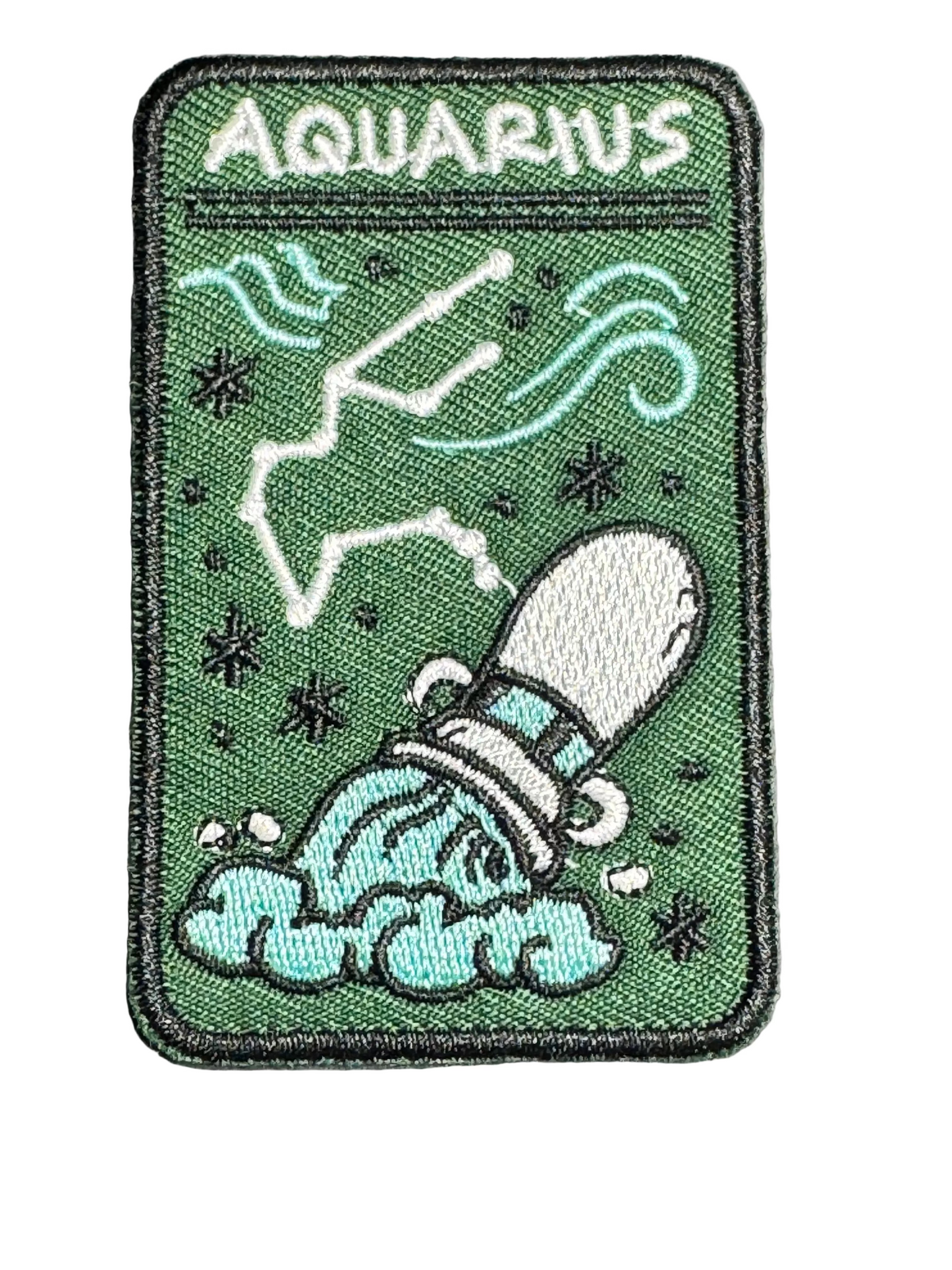 Aquarius Zodiac Patch
