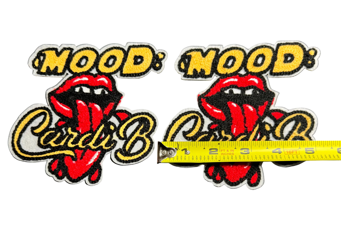 “MOOD: Cardi B” Patch – Medium