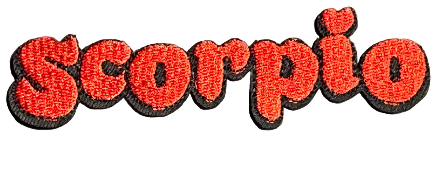 Scorpio Patch (Red)