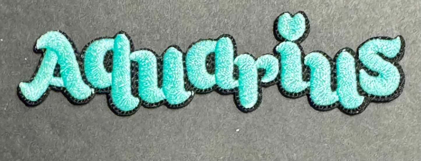 Aquarius Patch (Aqua Blue)