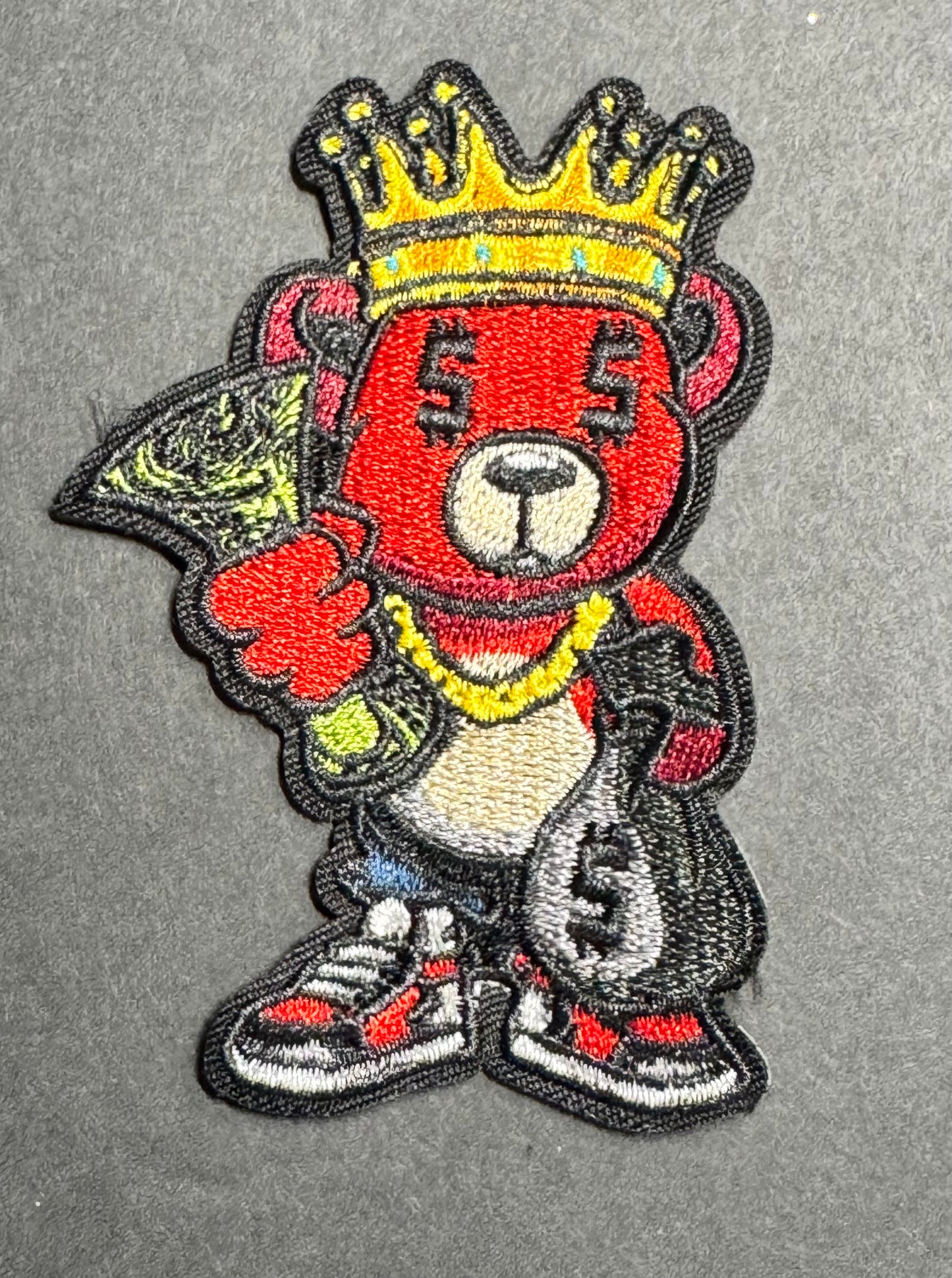 Money King Bear Patch – Small