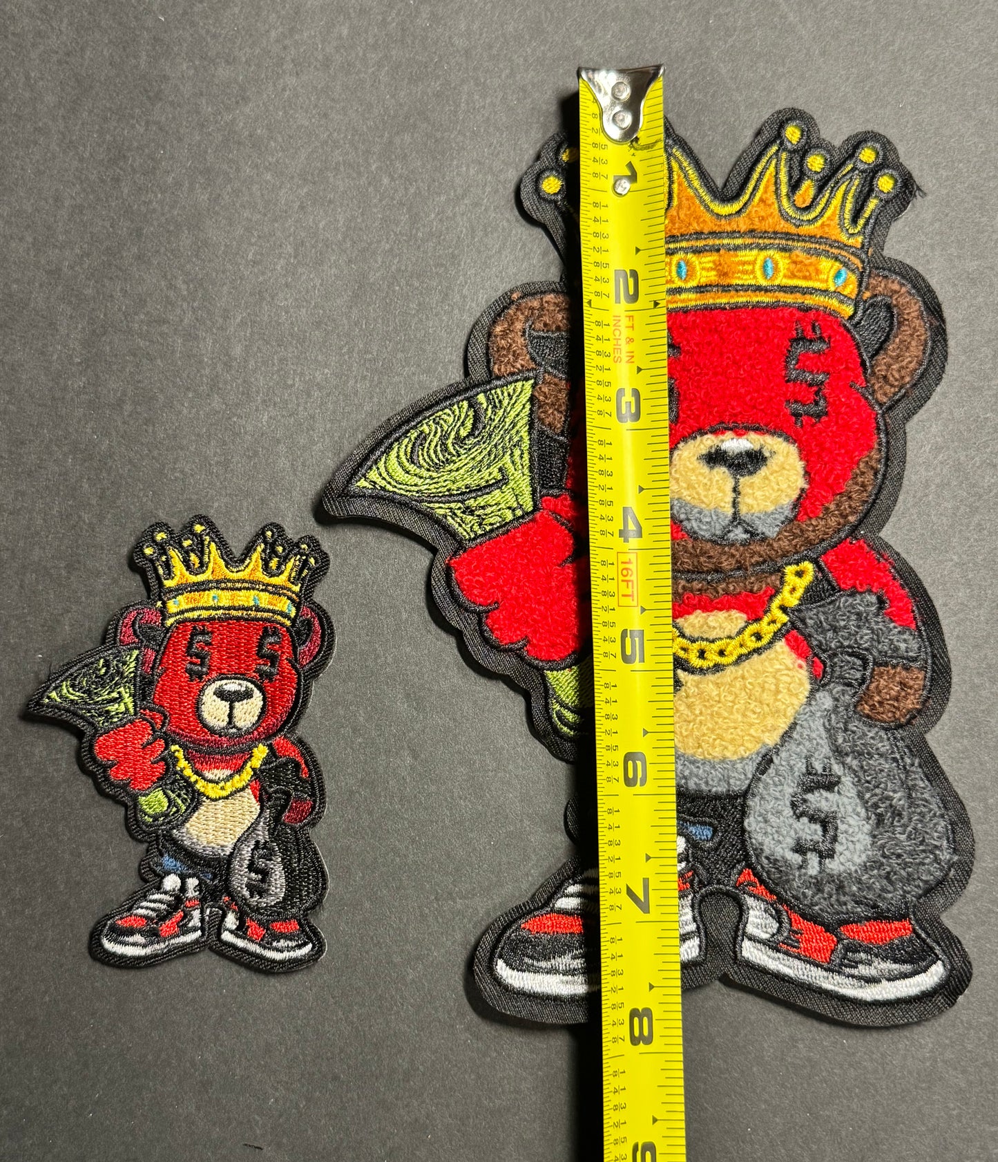 Money King Bear Patch – Large