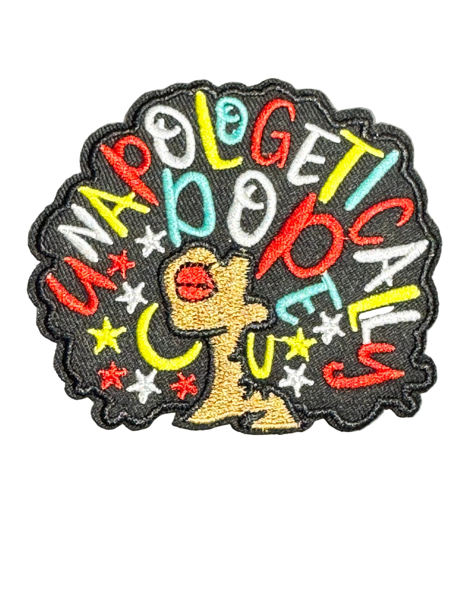Unapologetically Dope Patch – Multicolor (Yellow/Blue/Red)