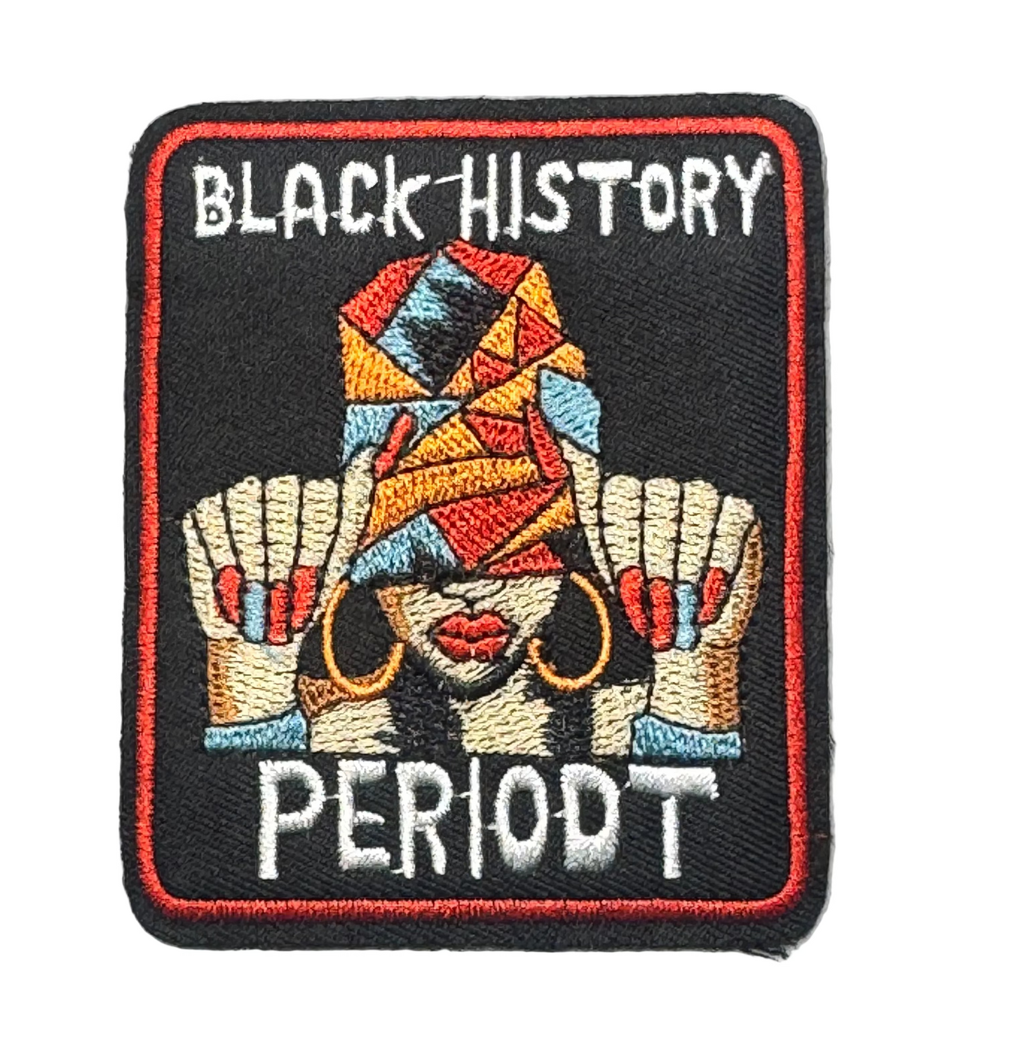 Black History Periodt Patch