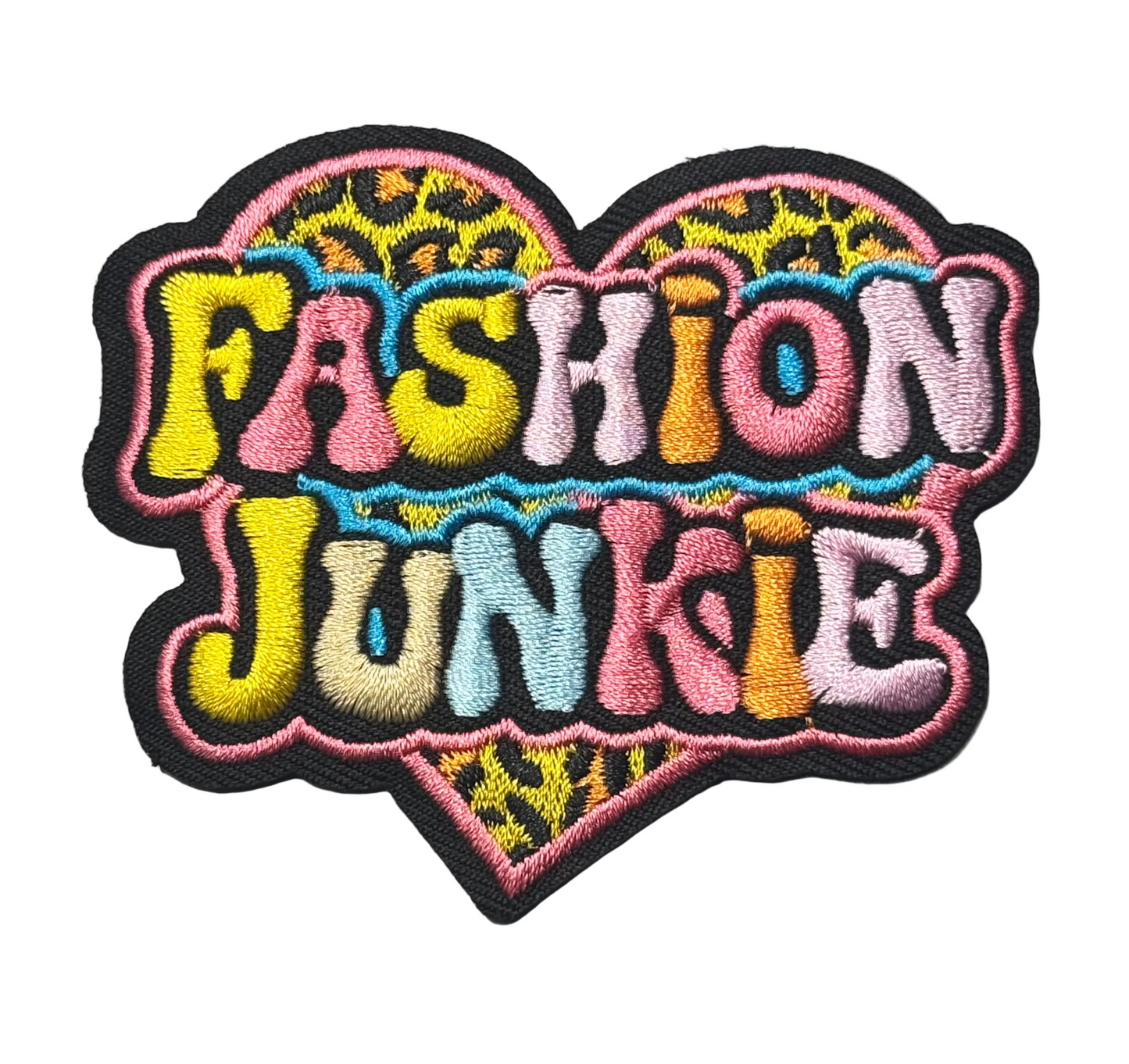 “Fashion Junkie” Heart Patch