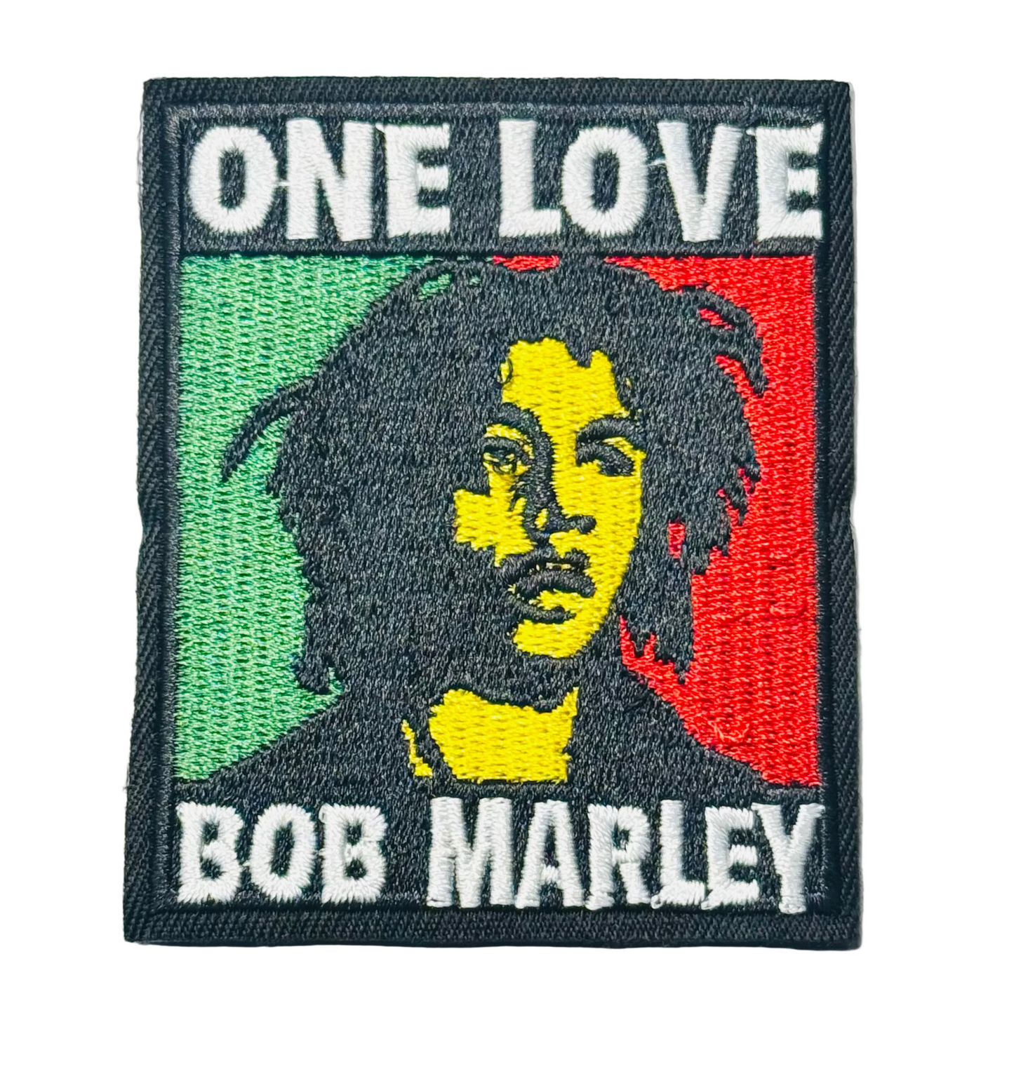 “One Love Bob Marley Portrait Patch”