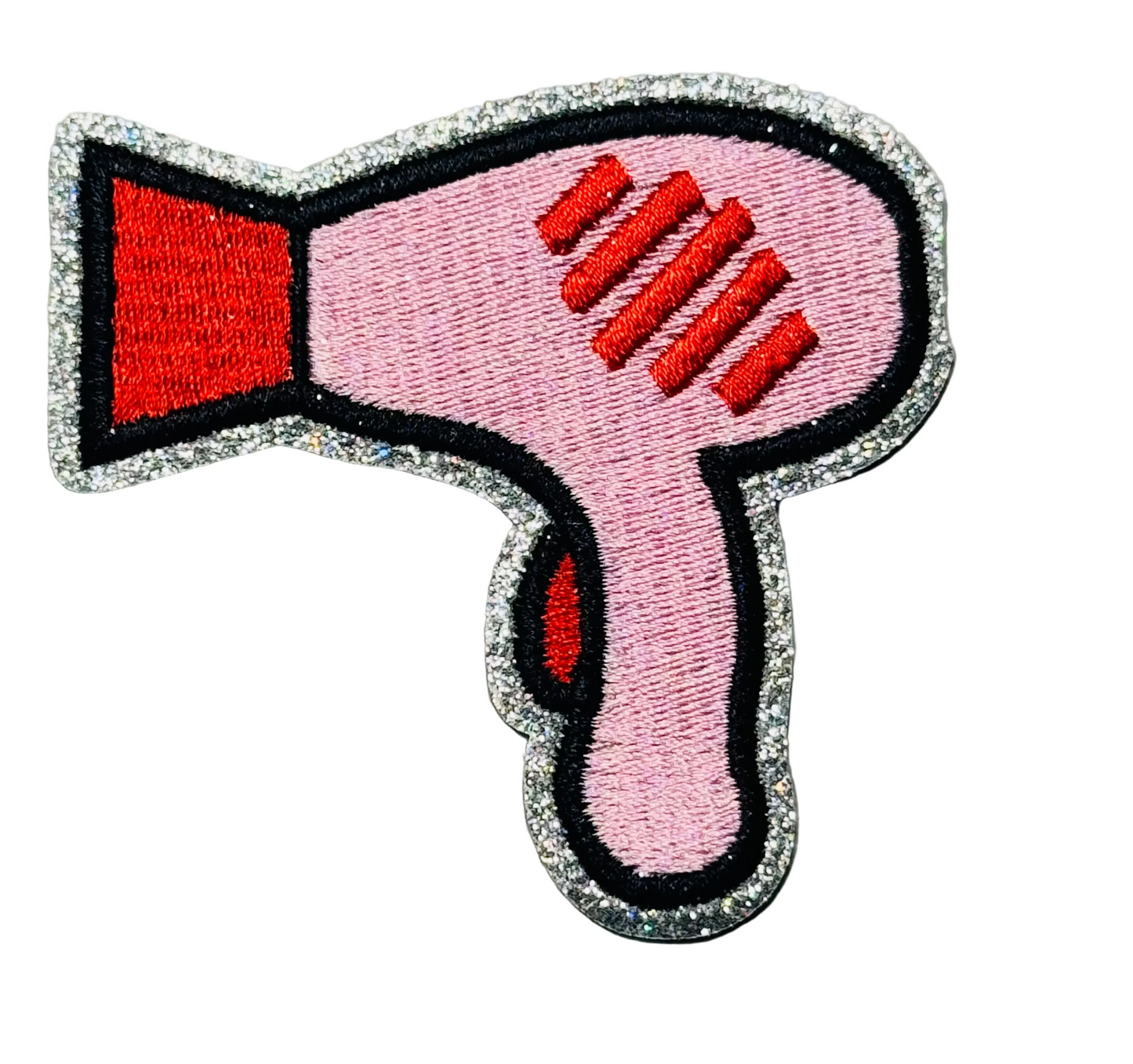 Pink Blow Dryer Patch
