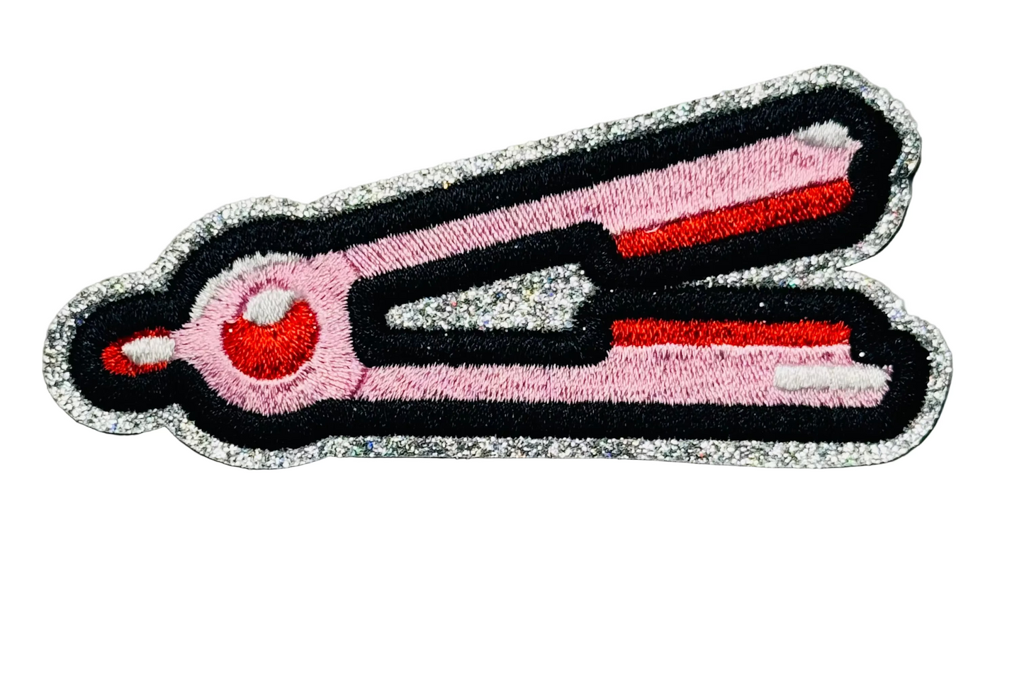 Pink & Red Flat Iron Patch