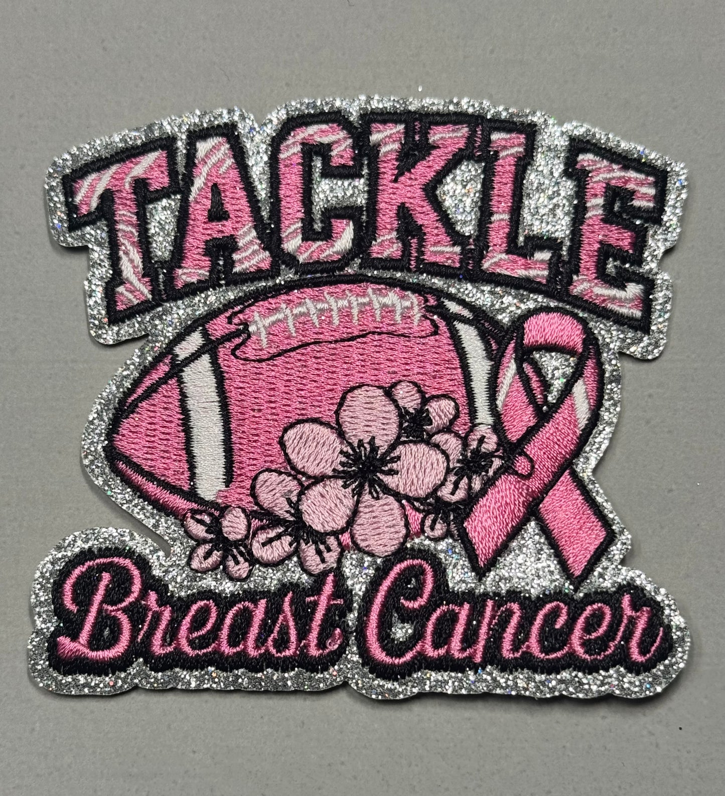 Tackle Breast Cancer Football Patch