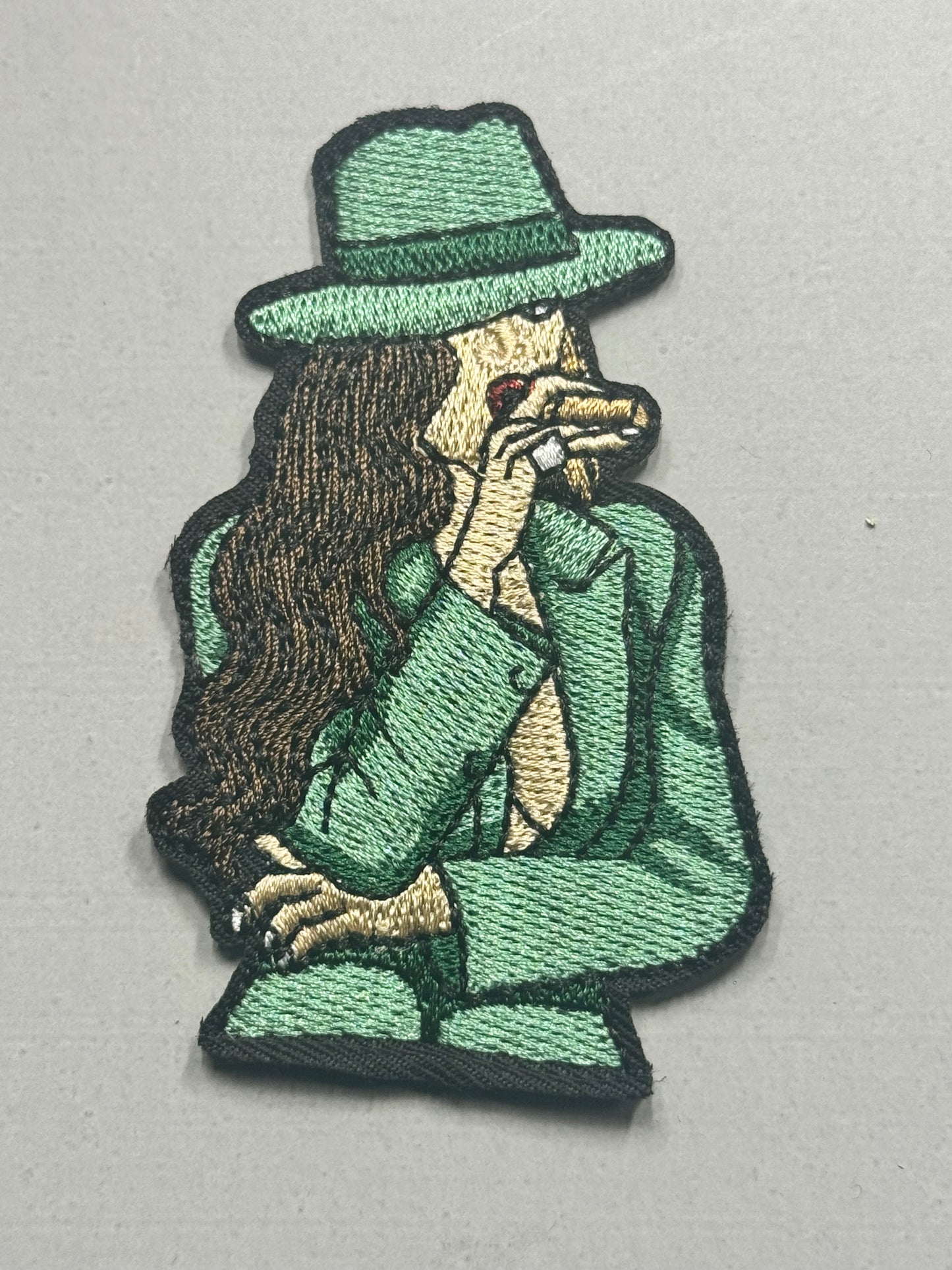 “Mint Mystery Woman Patch”