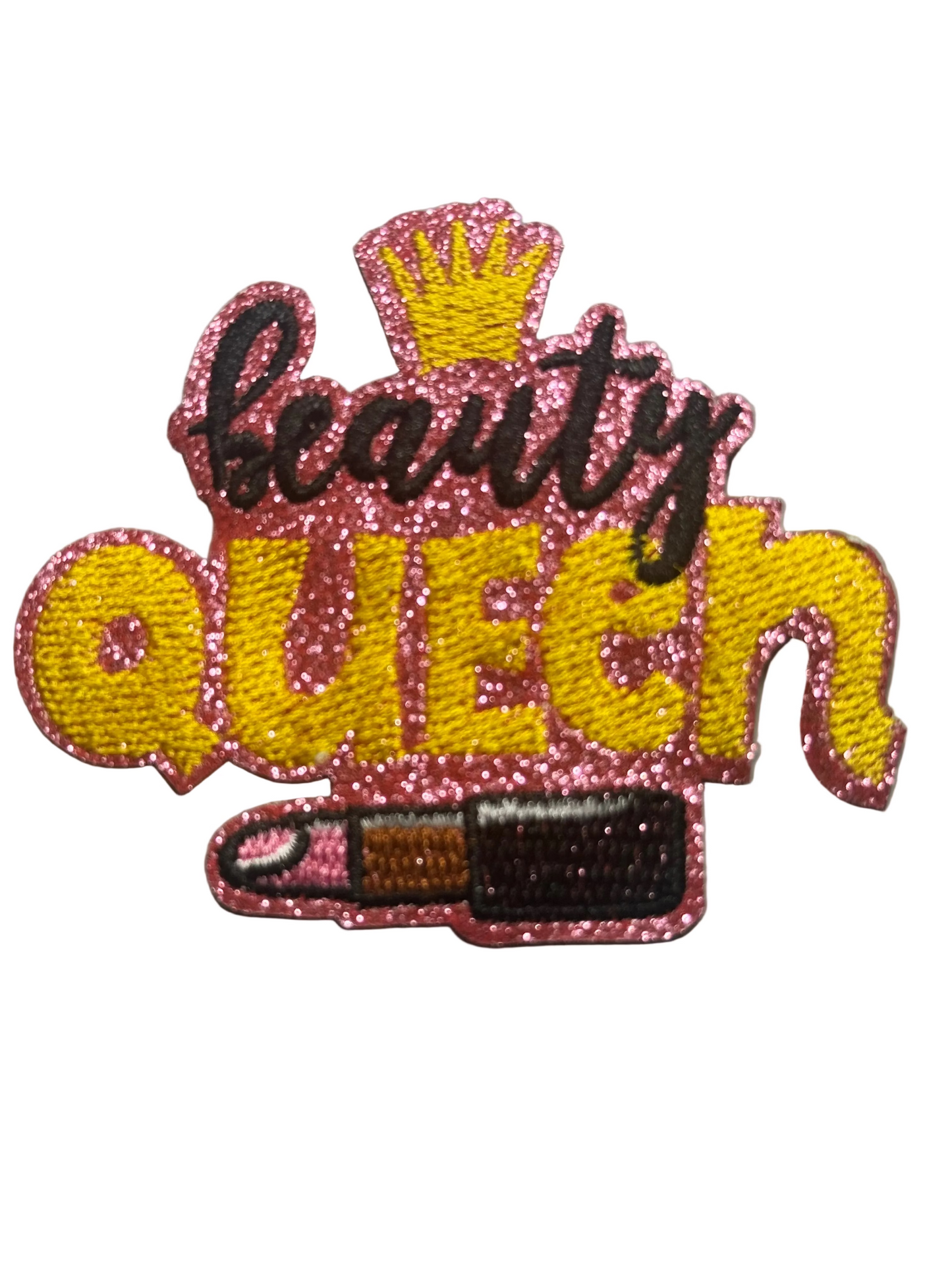 “Beauty Queen Glitter Patch”