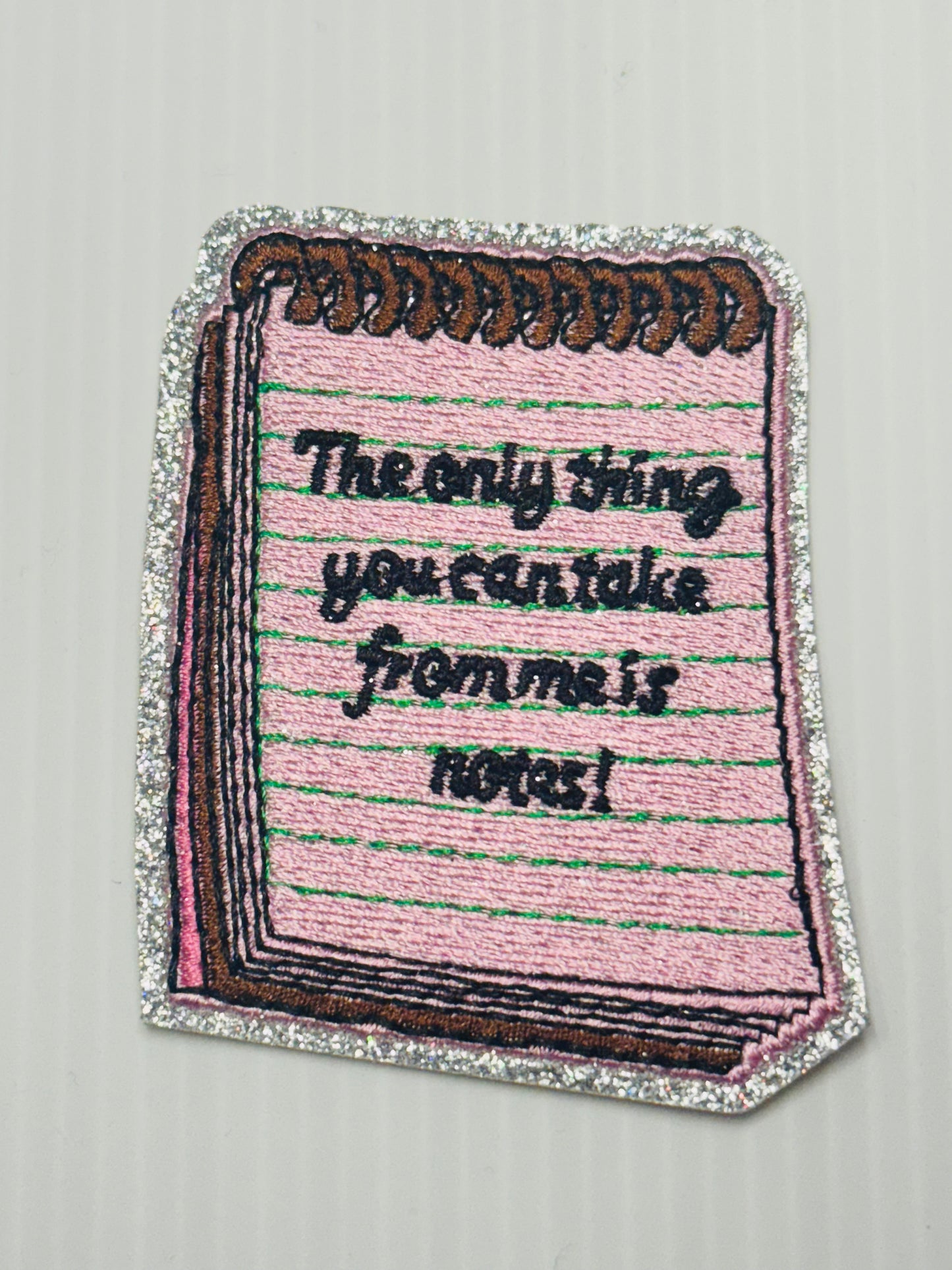 “The Only Thing You Can Take From Me Is Notes!” Notepad Patch