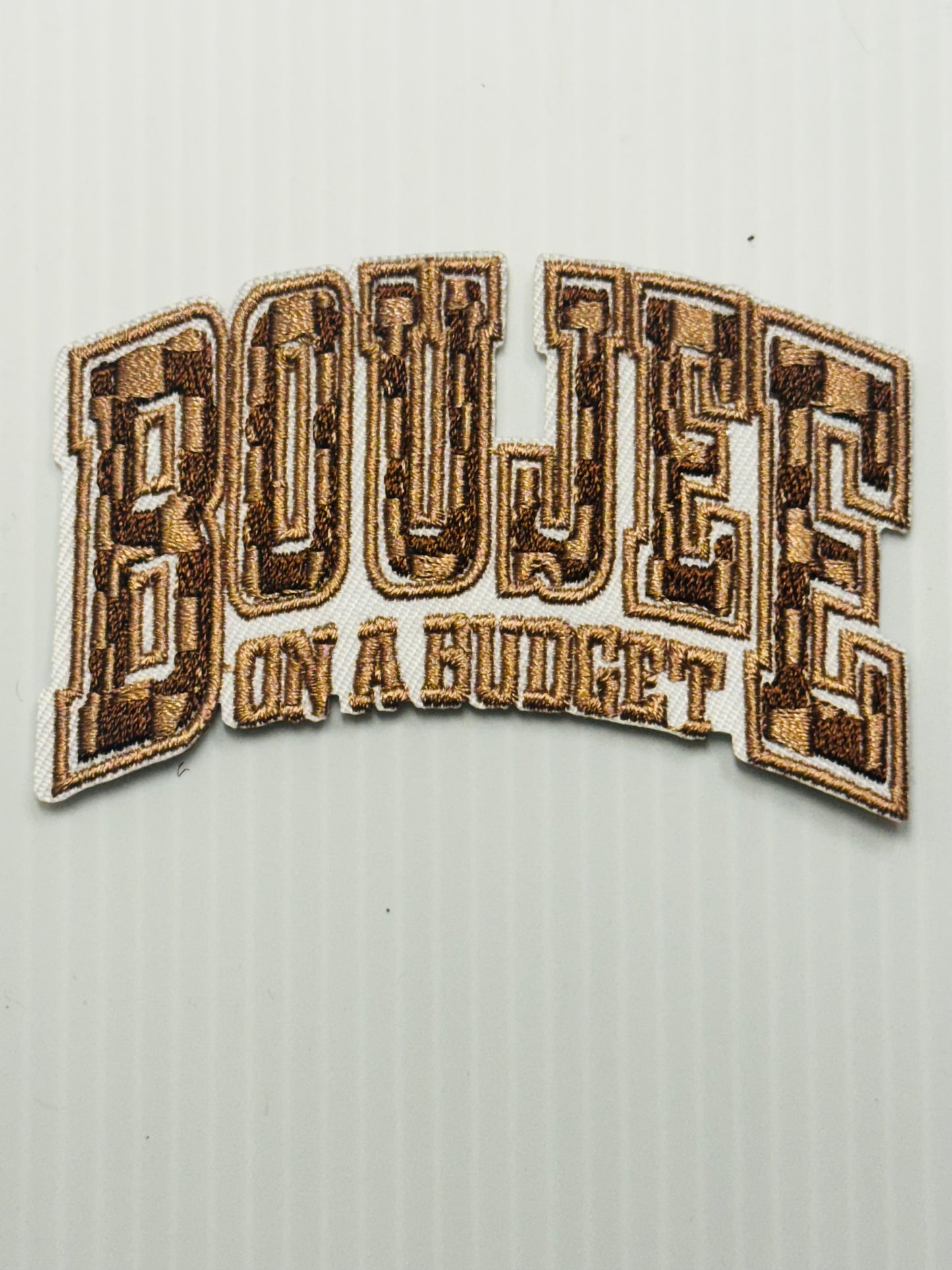 Boujee on a Budget – Gold Neutral Patch