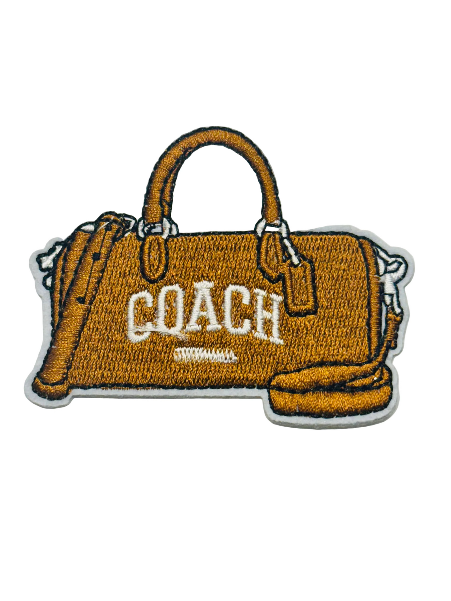 “Coach Bag” Style Patch (Brown Bag)