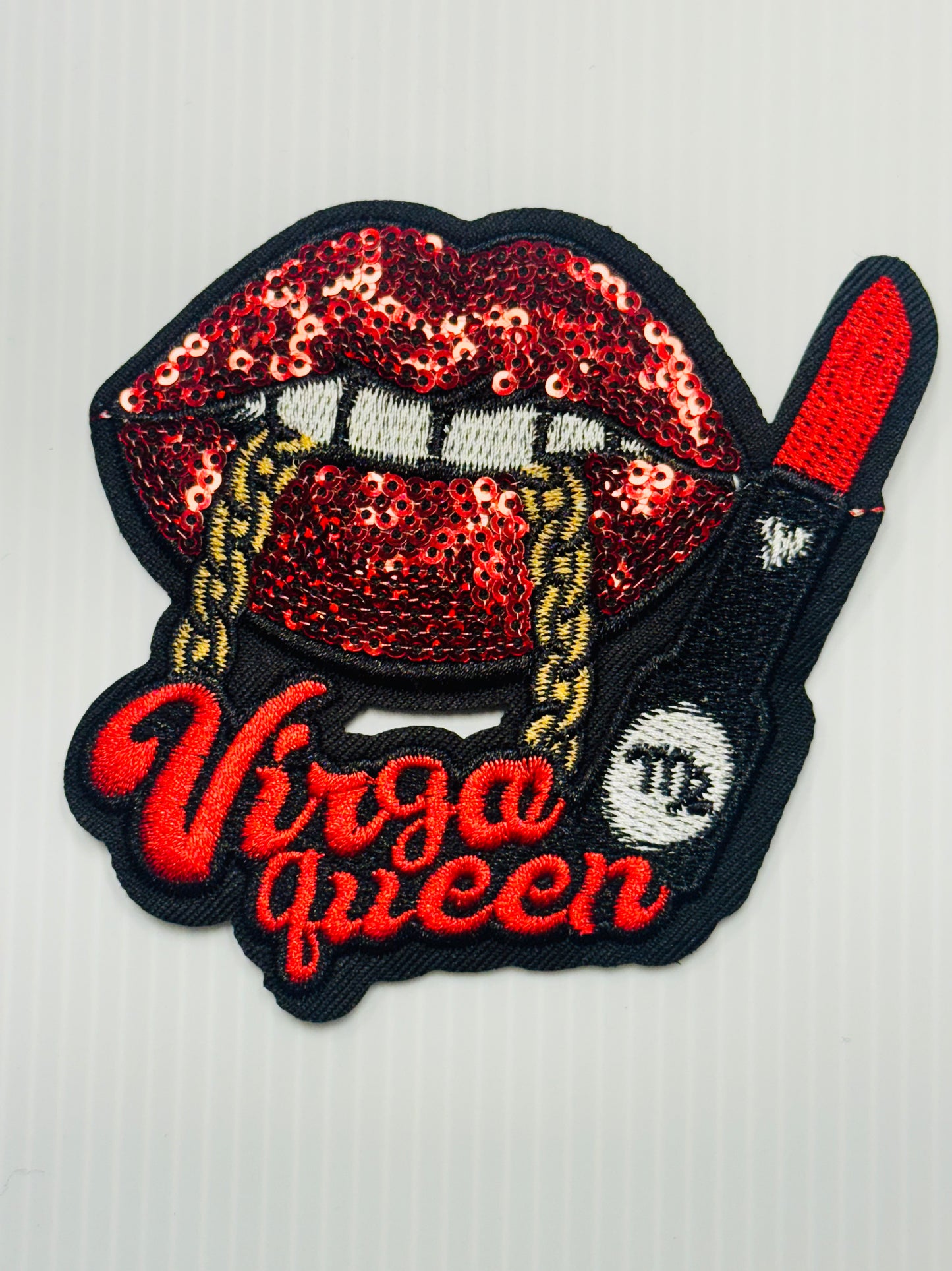Virgo Zodiac Lips Patch