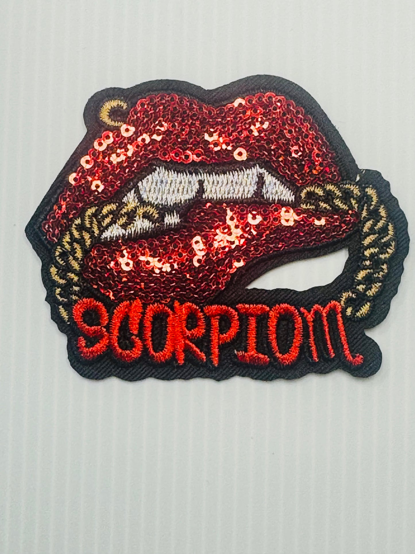 Scorpio Zodiac Lips Patch