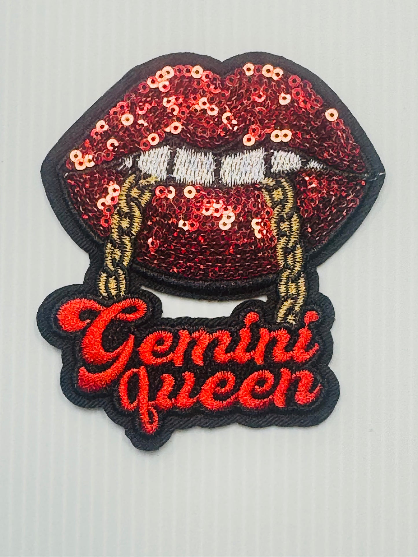 Gemini Zodiac Lips Patch