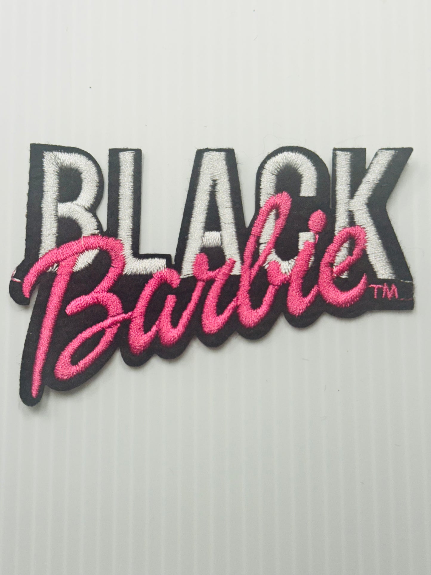 BLACK BARBIE PINK