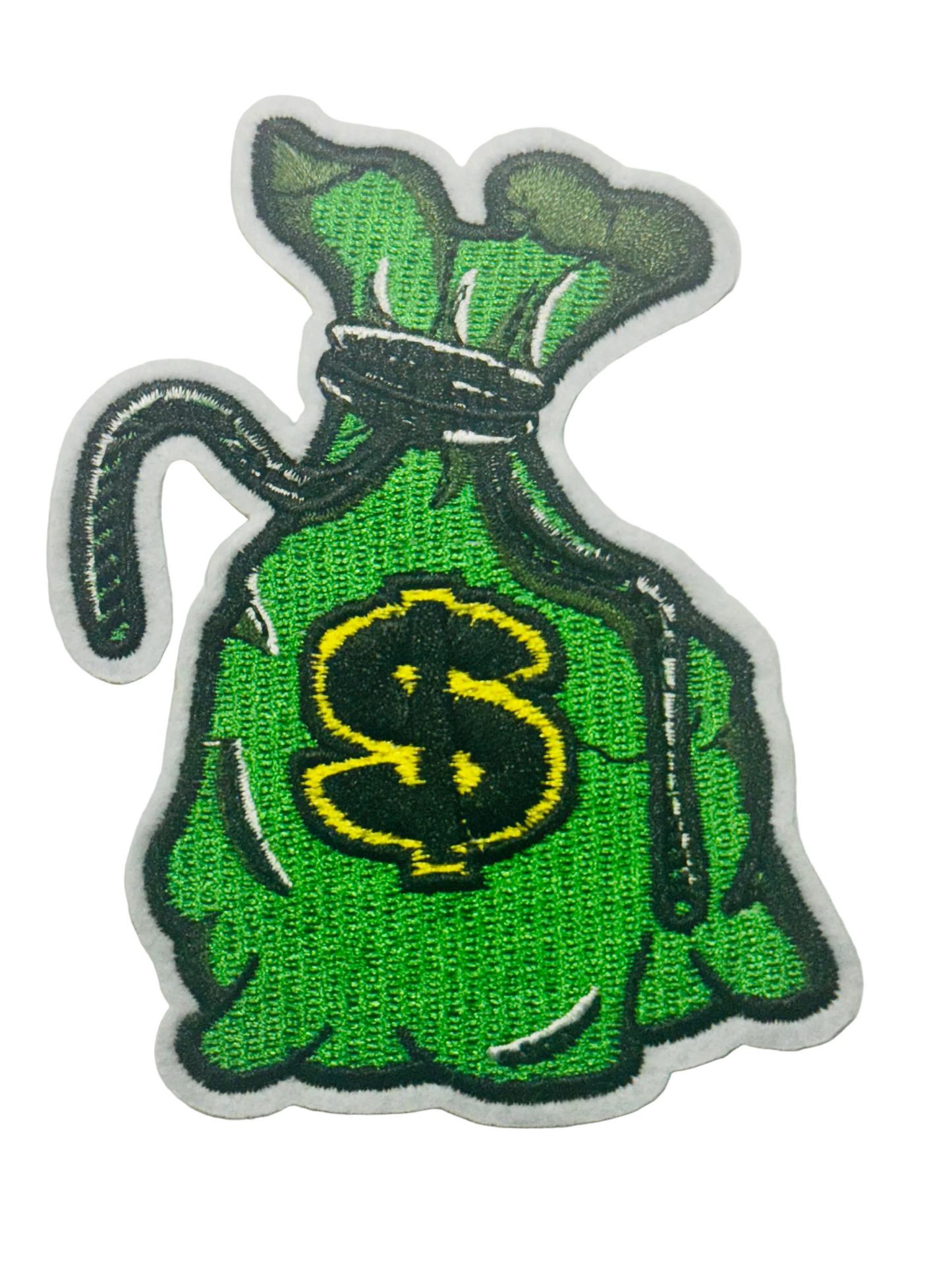 MONEY BAG MEDIUM WHITE TRIM
