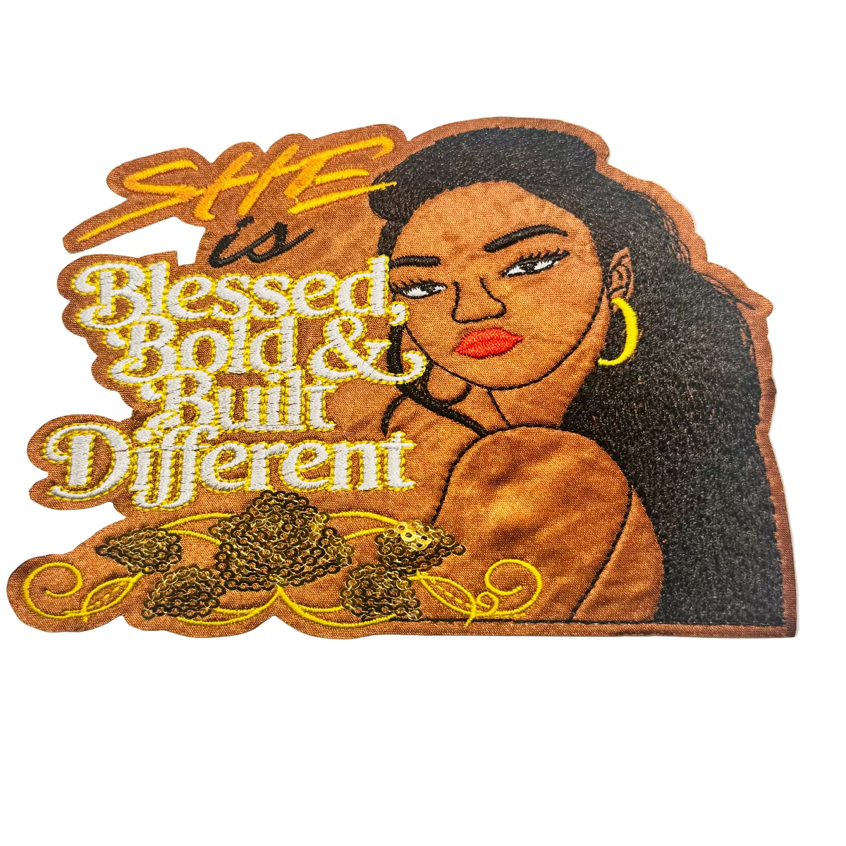 SHE IS BLESSED BOLD & BUILT DIFFERENT