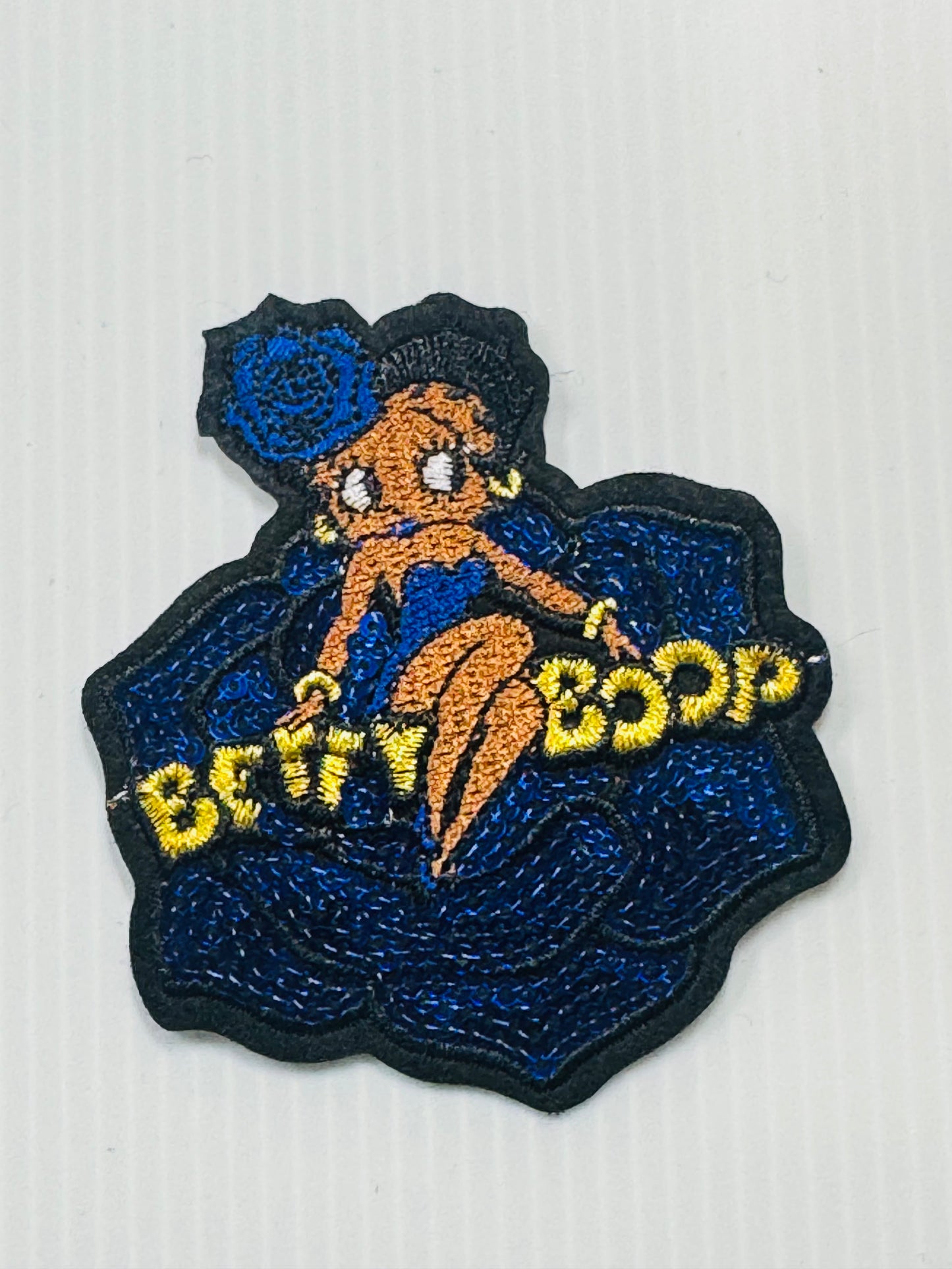 BETTY BOOP SEQUIN BLUE