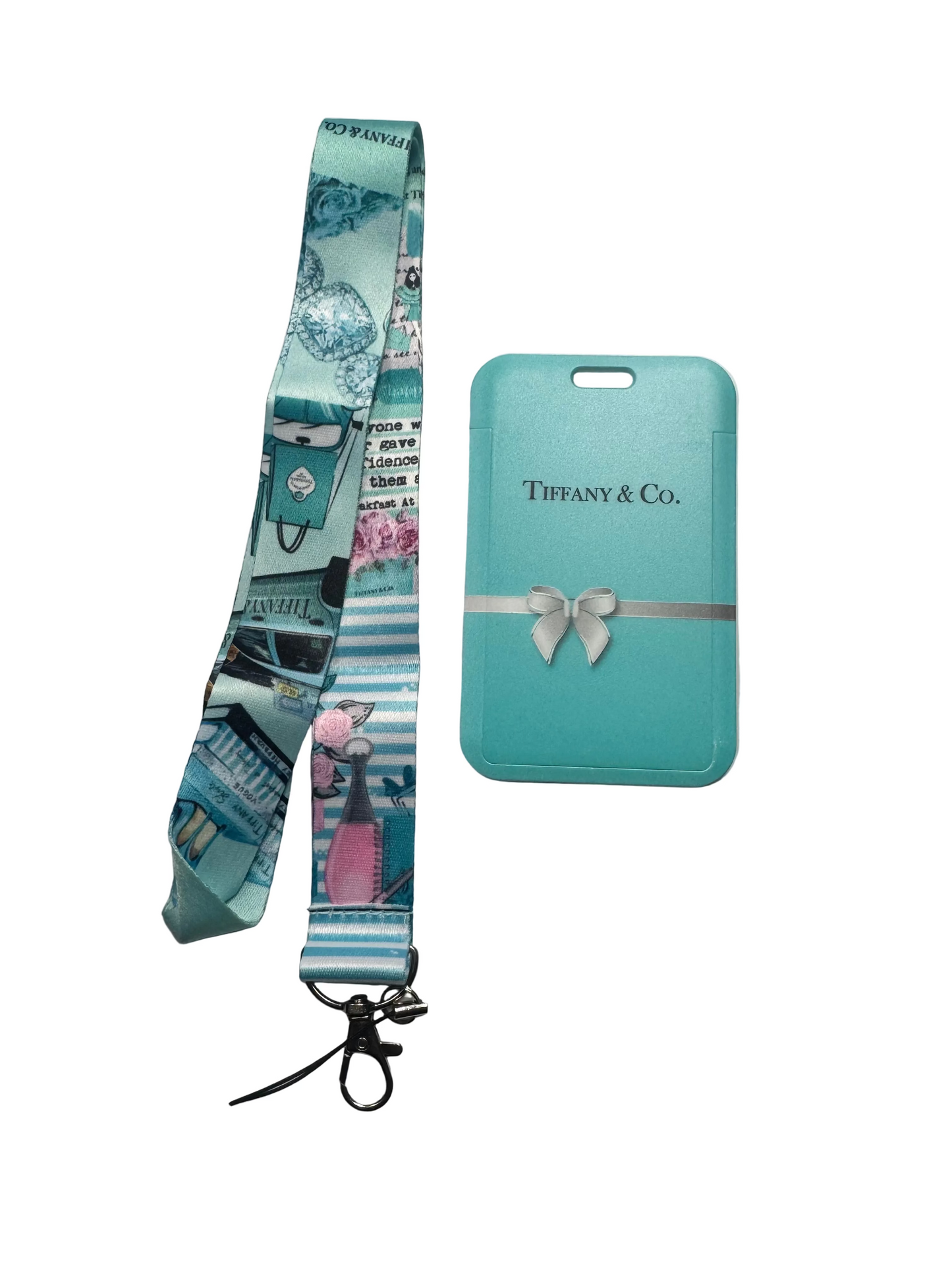 TIFFANY PRESENT 2PC LANYARD