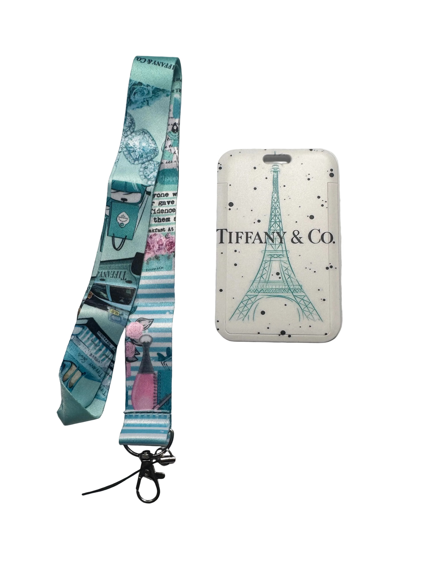 TIFFANY EIFFEL 2PC LANYARD