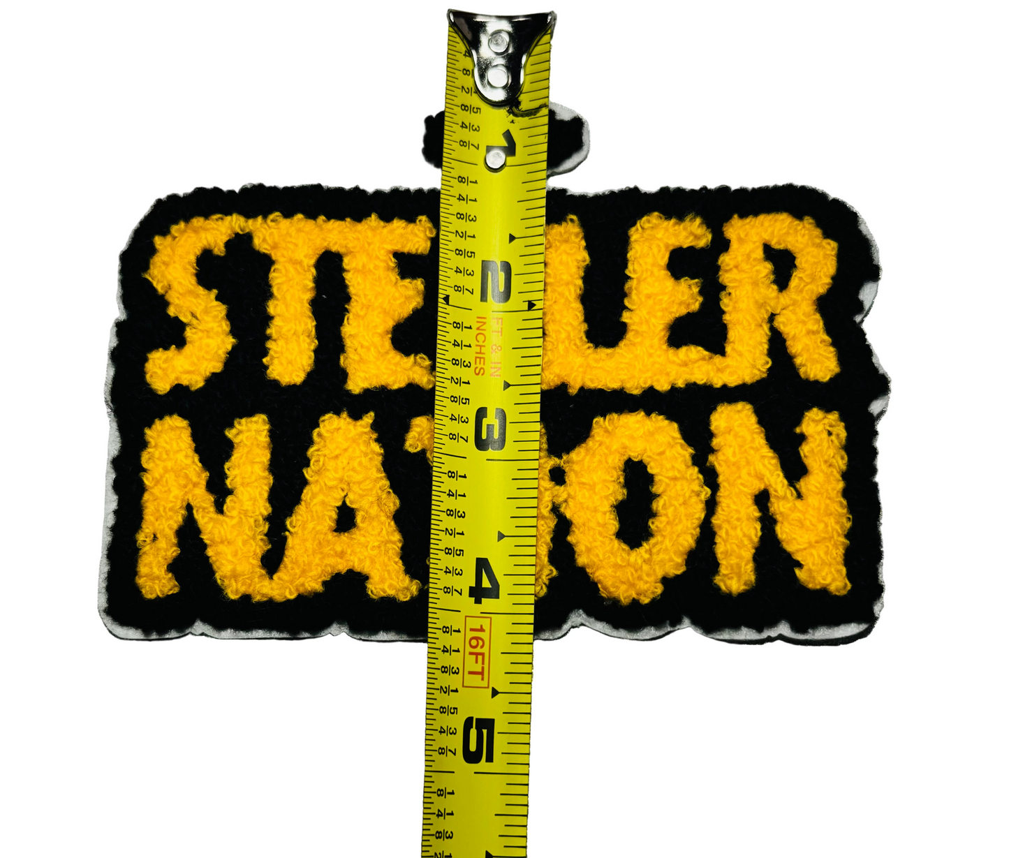 Steeler Nation Medium Chenille Patch