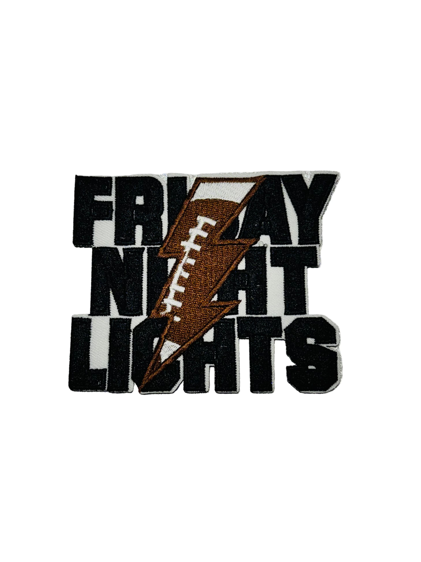 Friday Night Lights Football Iron-On Patch