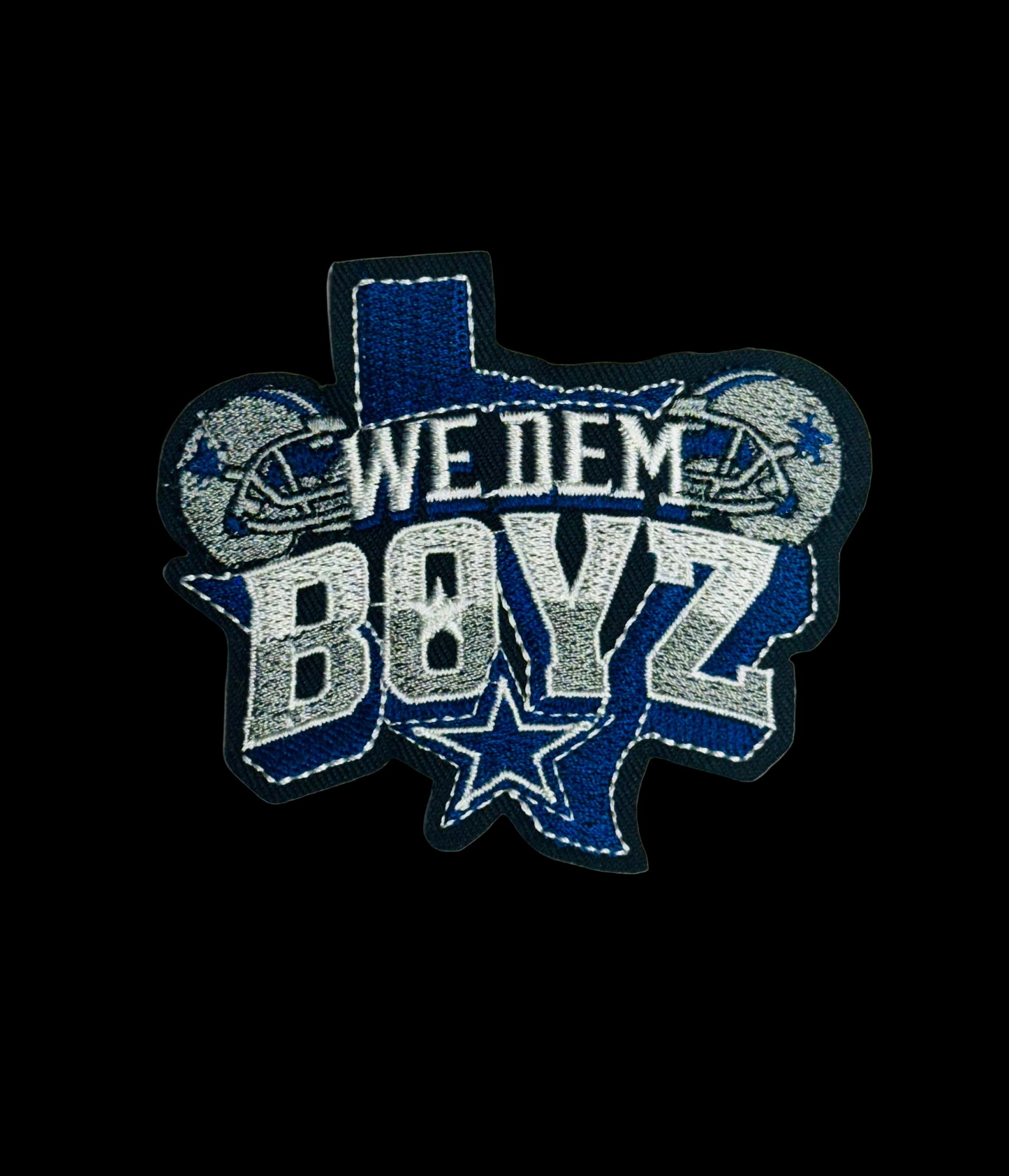We Dem Boyz Texas Iron-On Patch