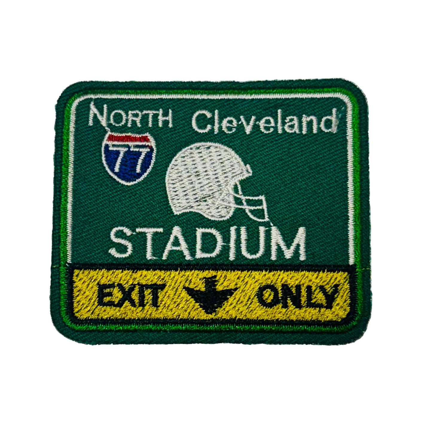 Cleveland Stadium Exit Iron-OnPatch