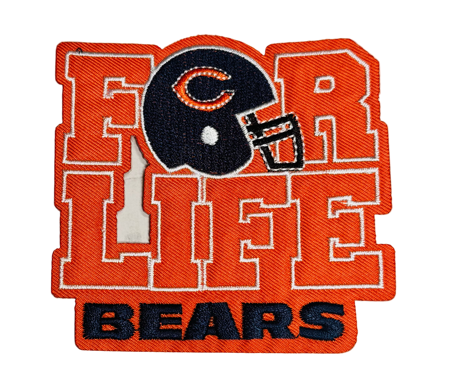 For Life Bears Embroidered Iron-On Patch