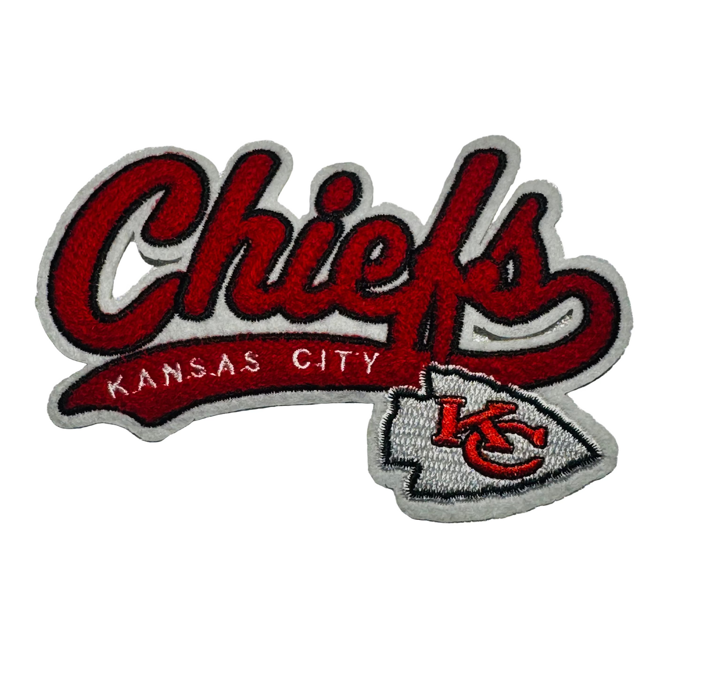 Chiefs Script Iron-On Patch
