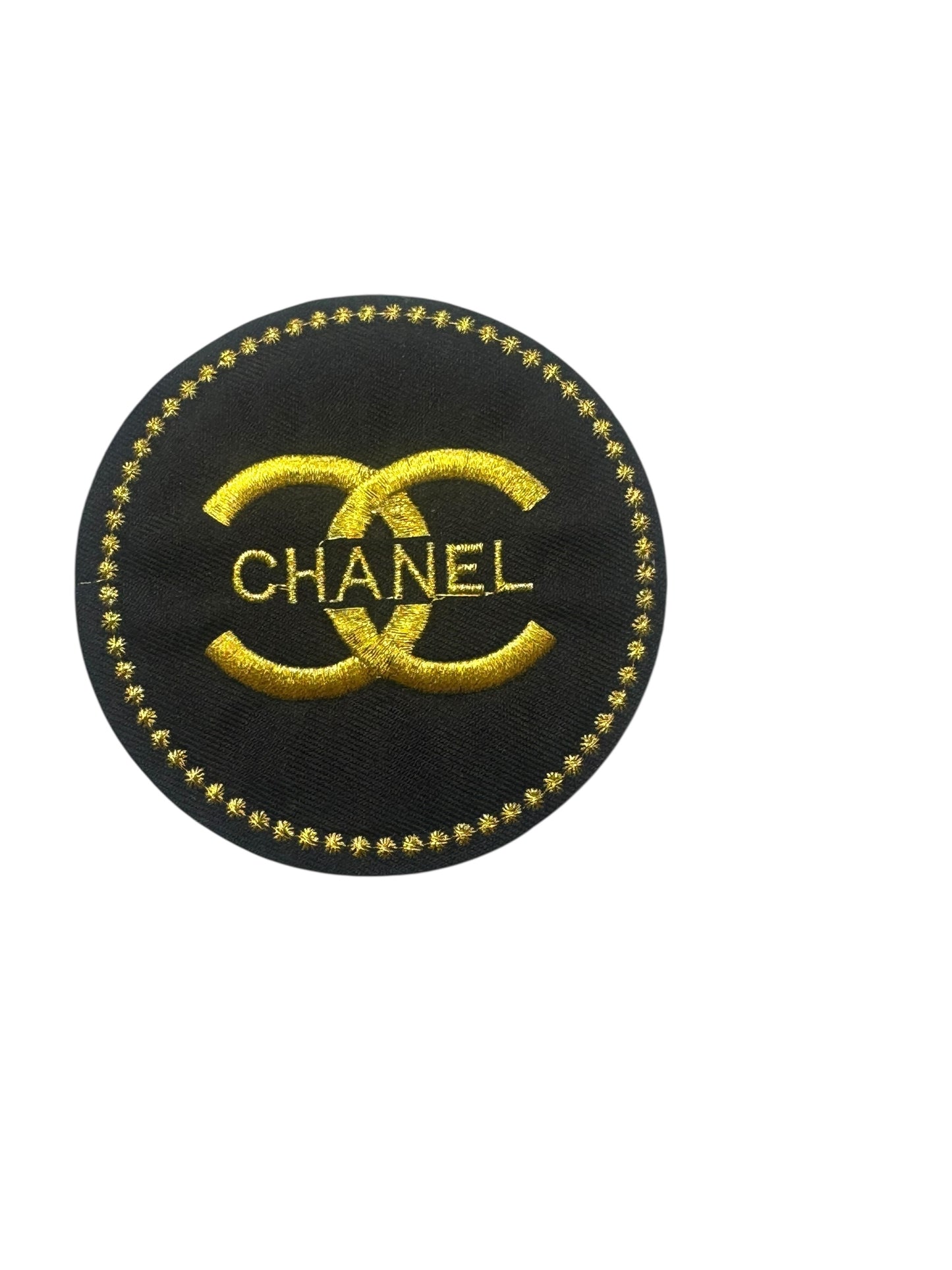 CC BLK/GOLD DOTTED CIRCLE