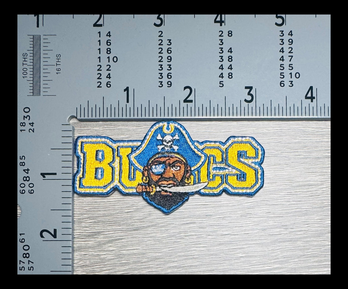 L.B. Landry Buccaneers Mascot Embroidered Patch