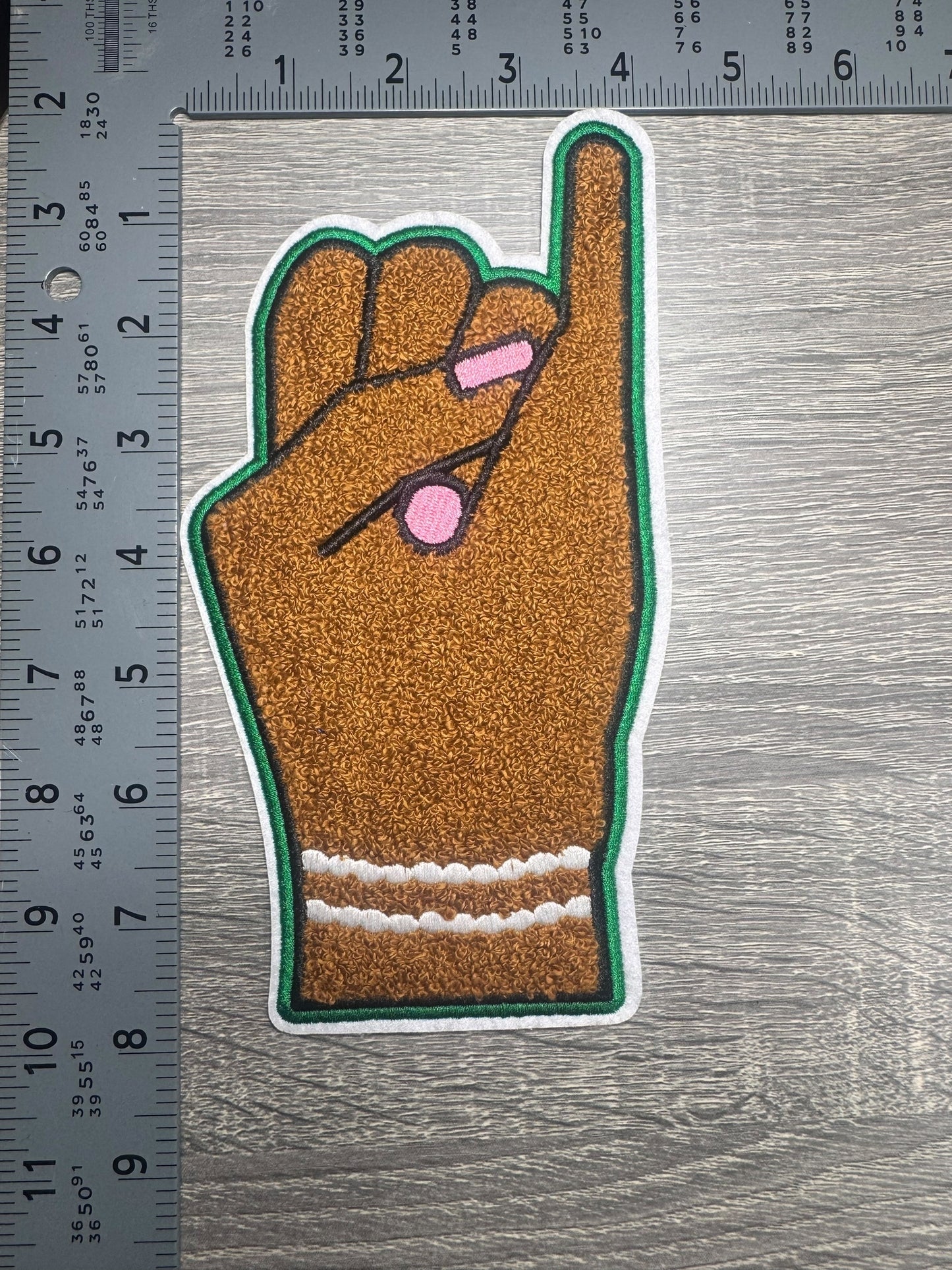 AKA Hand Chenille Patch