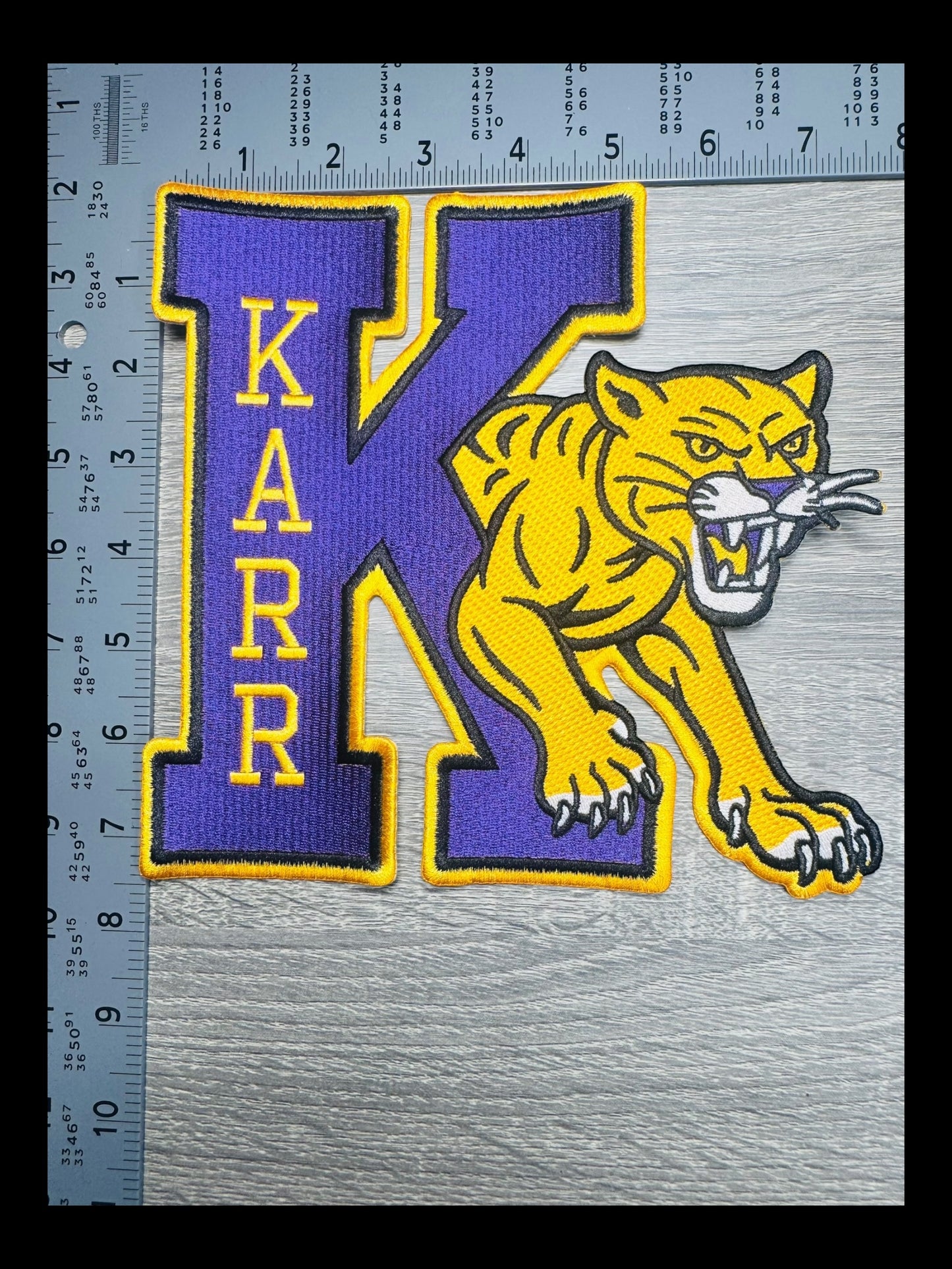 Edna Karr High School Cougars Embroidered Patch