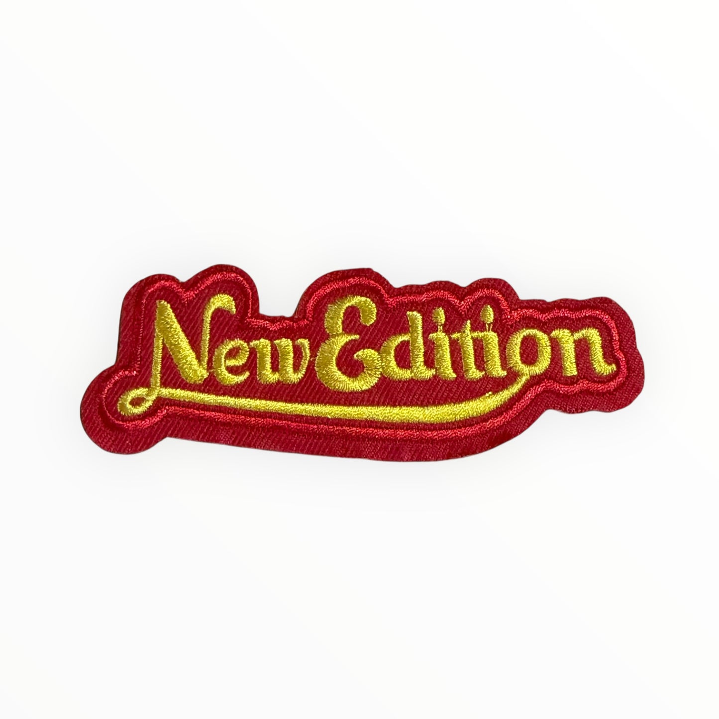 New edition embroidered patch