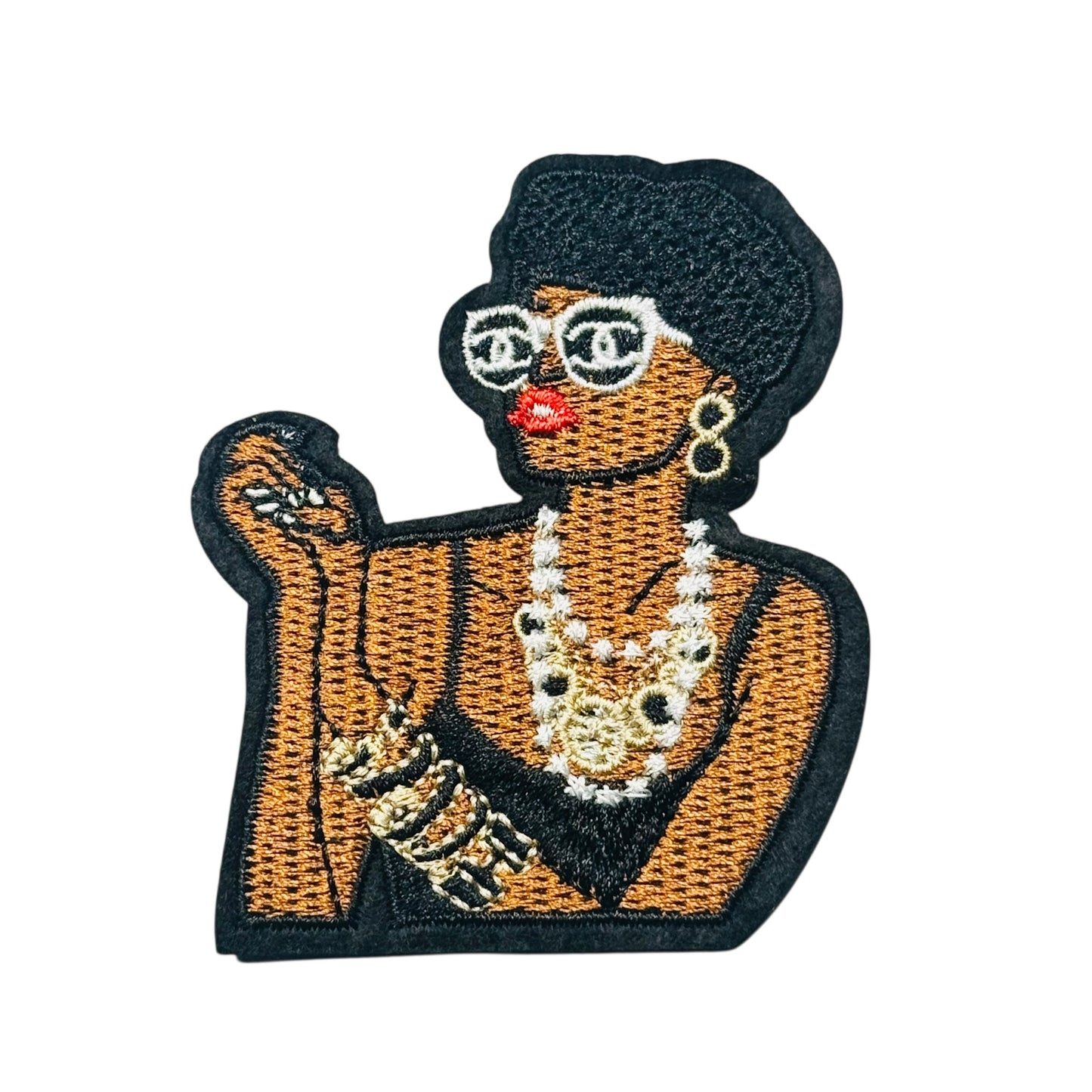 CC Pearls Lady Patch