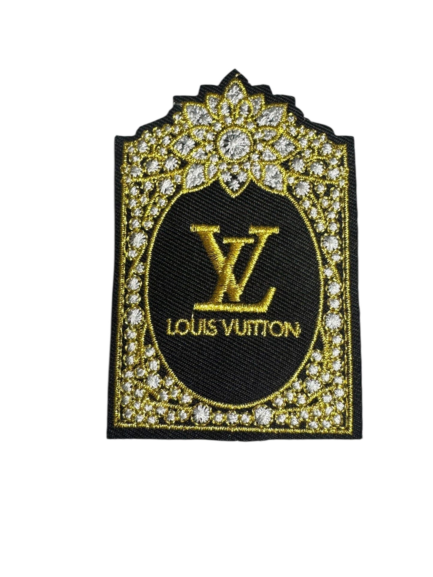 LV-INSPIRED GOLD STONE MIRROR