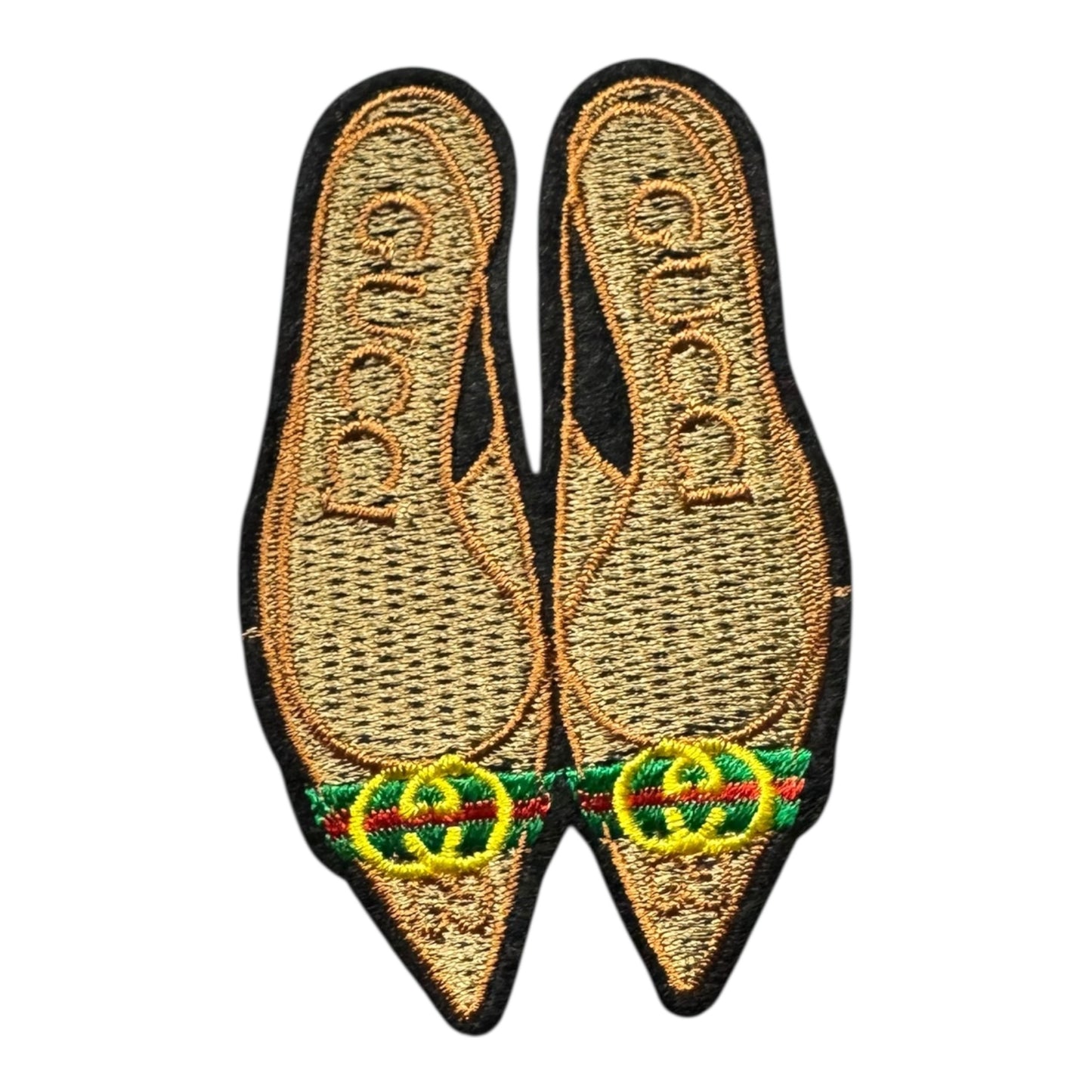 GG-INSPIRED BROWN LADY SHOES